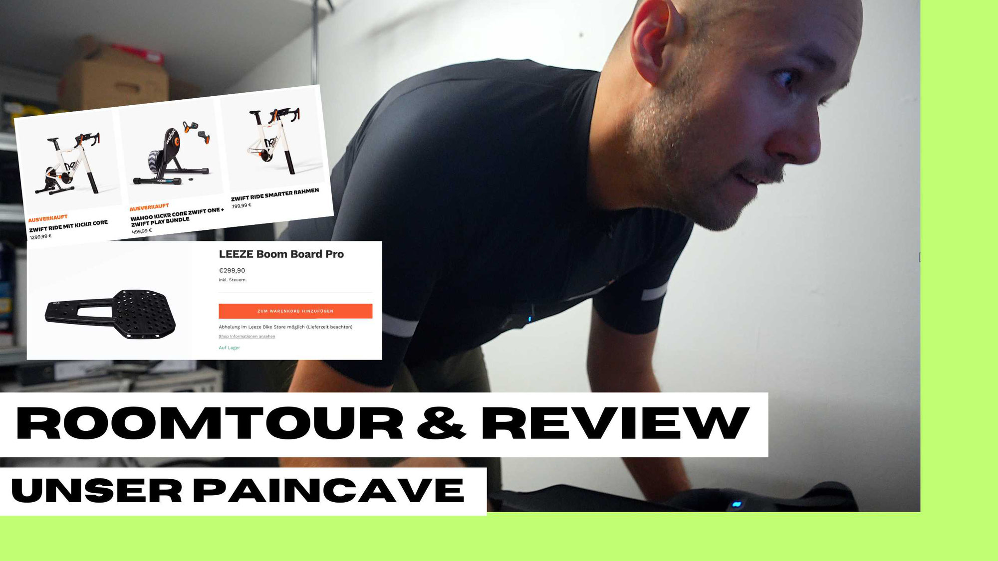 Indoorcycling & Paincave: So richtest du dir dein perfektes Setup ein