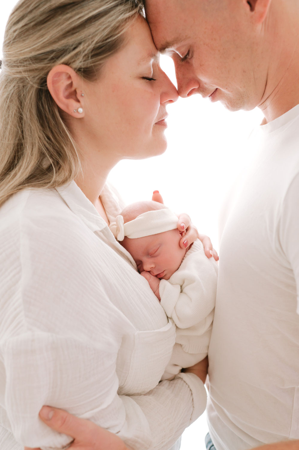 Séance naissance au studio au naturel Lou