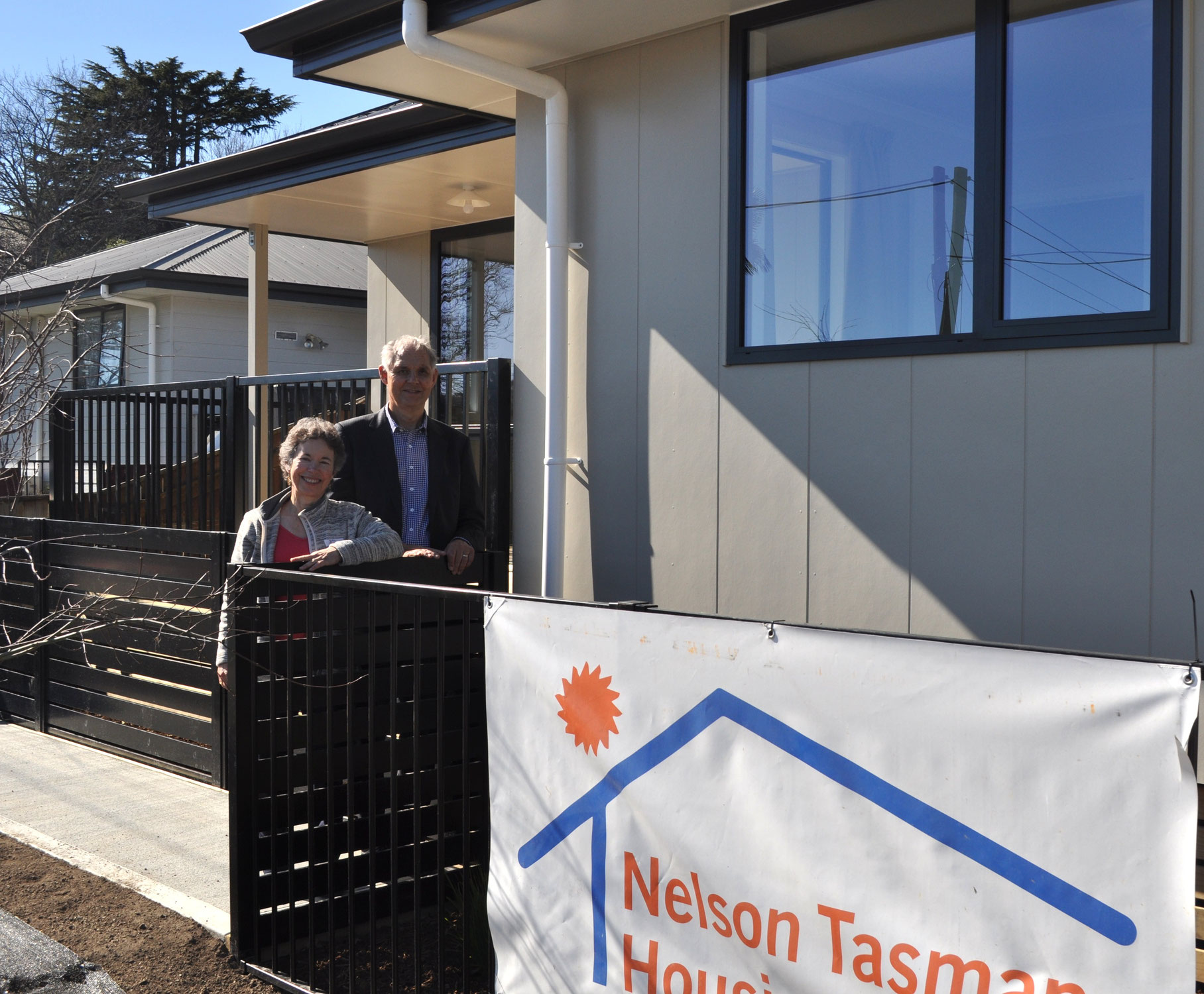Families move into new homes