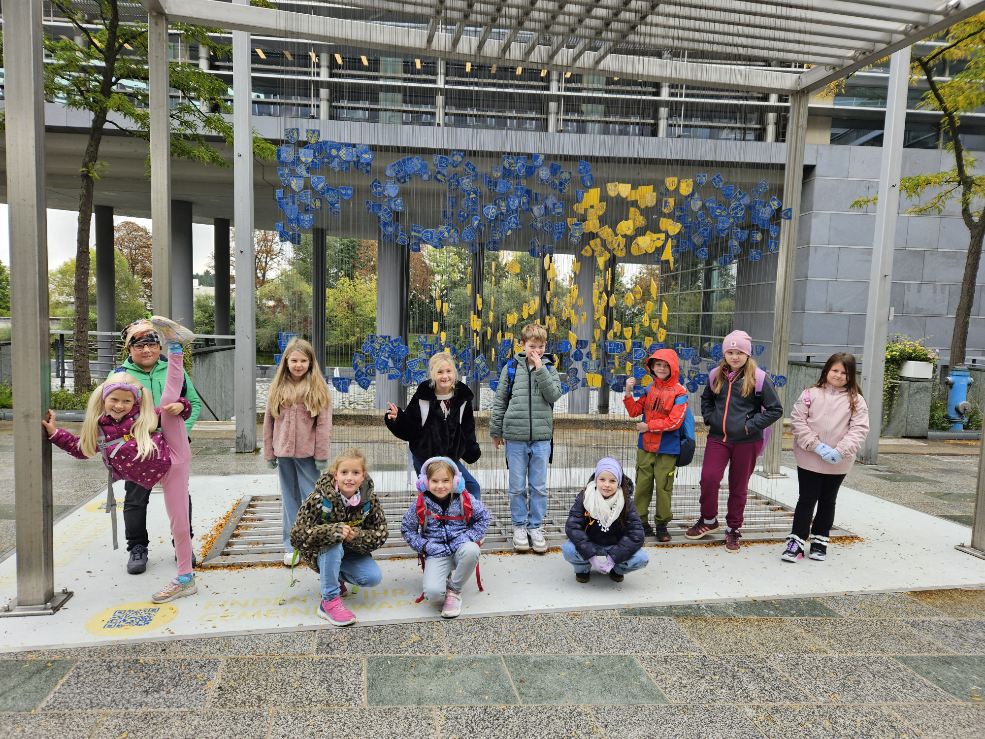 Schulausflug in die Landeshauptstadt St. Pölten