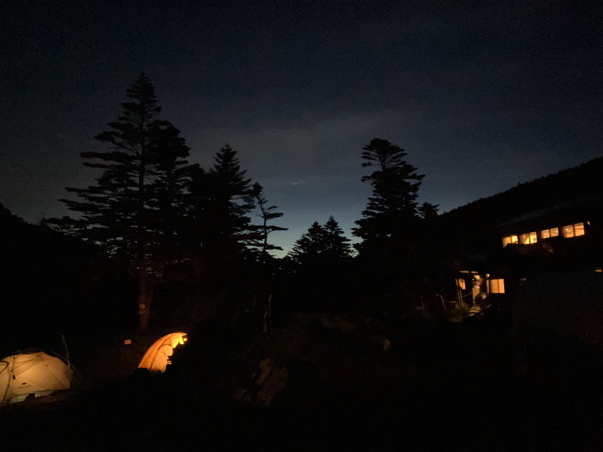 夢のテント泊day1