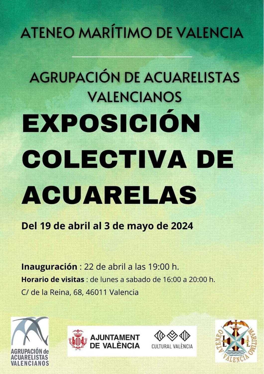 Exposición de la Agrupación de acuarelistas valencianos