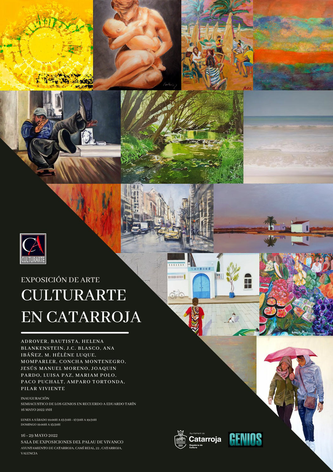 Exposición Colectiva Culturarte en Catarroja