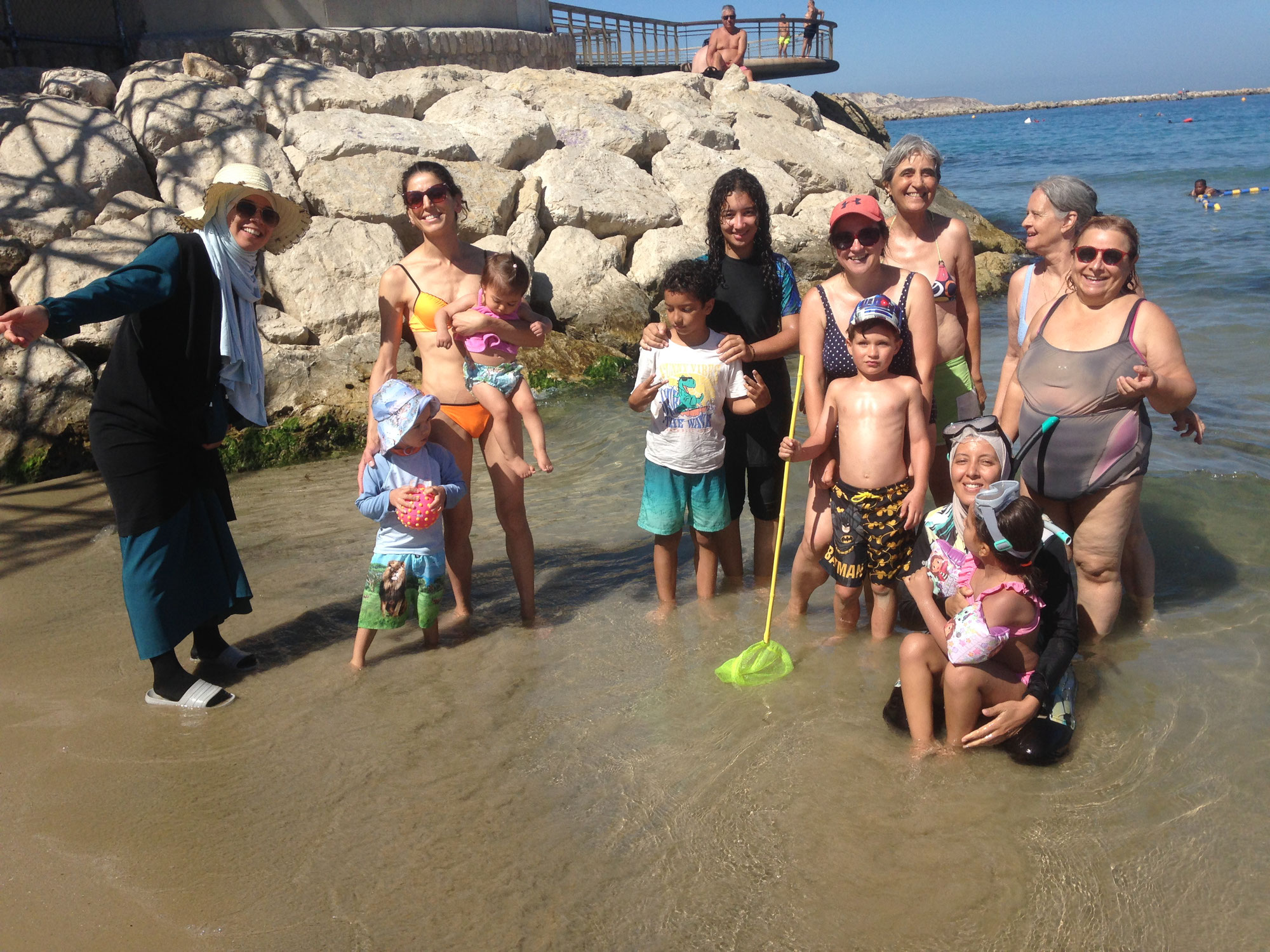 Sortie "snorkeling" pour les familles du centre !