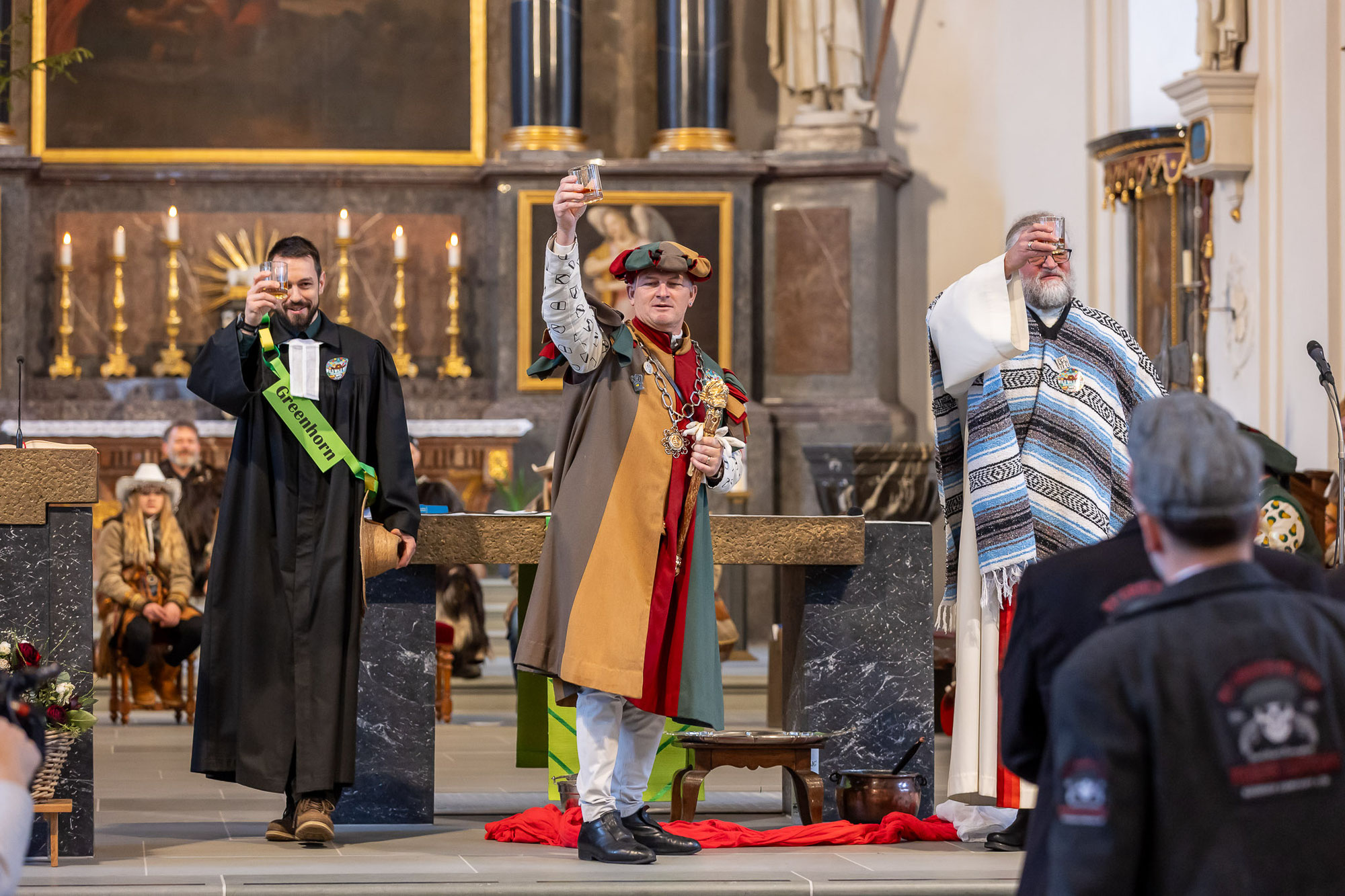 Städtlifasnacht-1: Narrenmesse