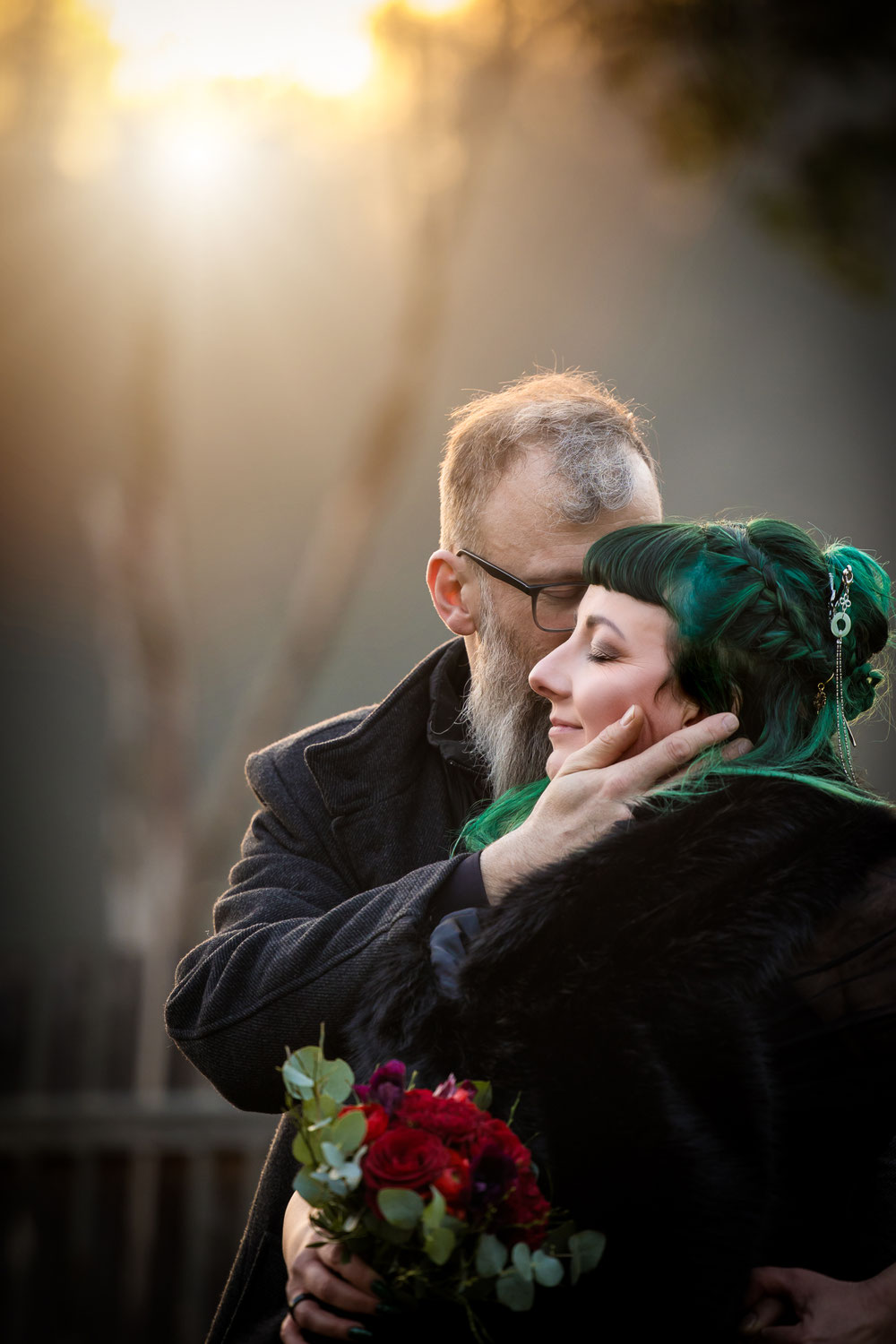 Gothic Hochzeit auf der Burg Kriebstein