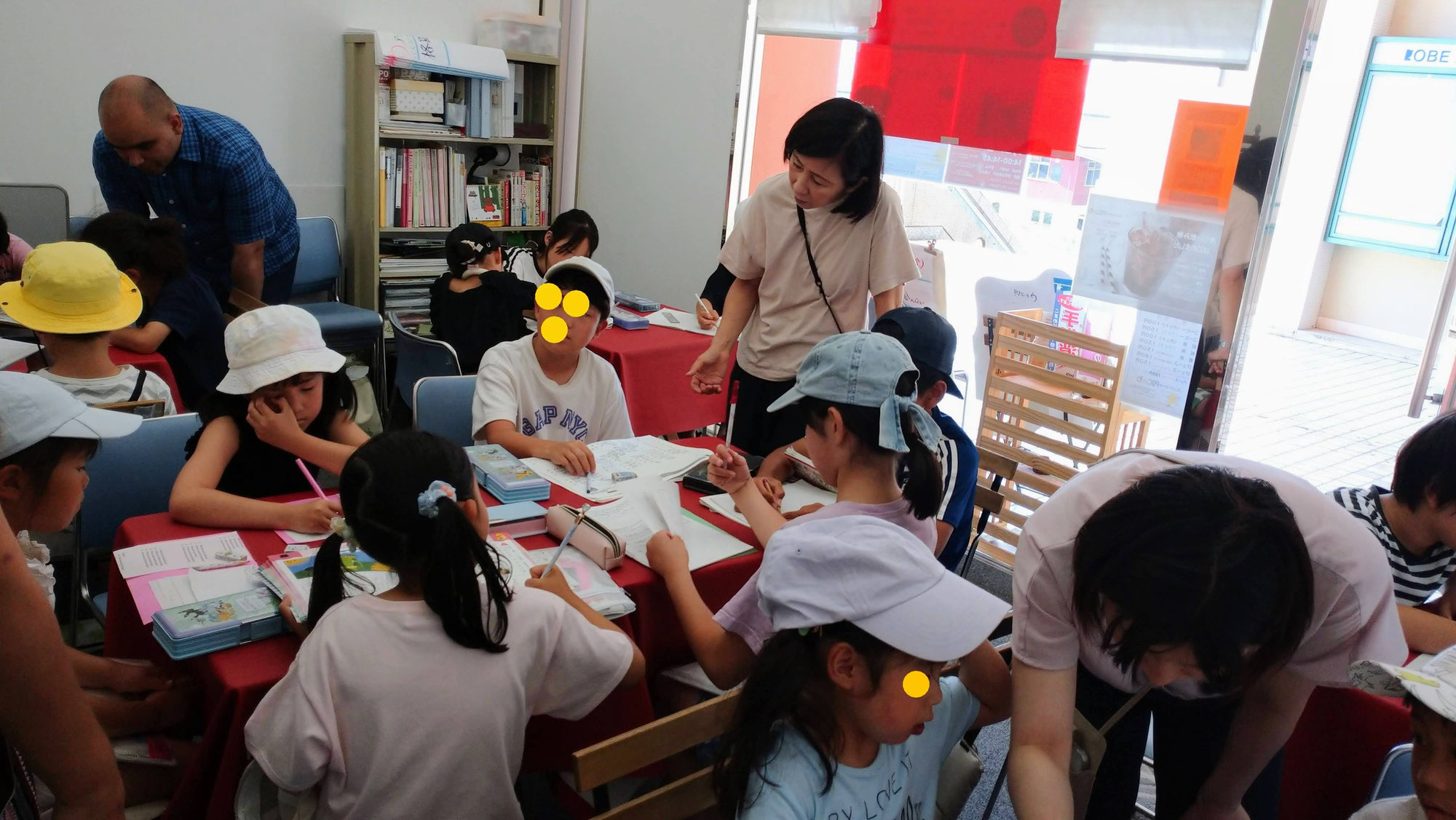 夏休み宿題自習室が始まりました！