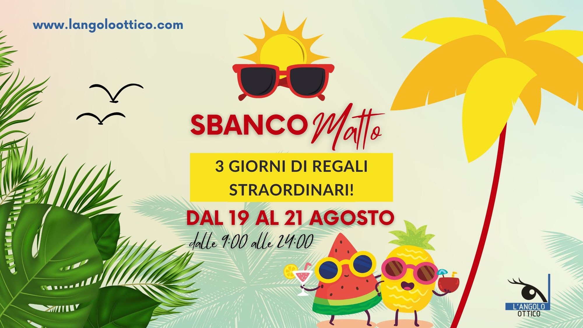 Torna lo SBANCO-MATTO a Marina di Campo