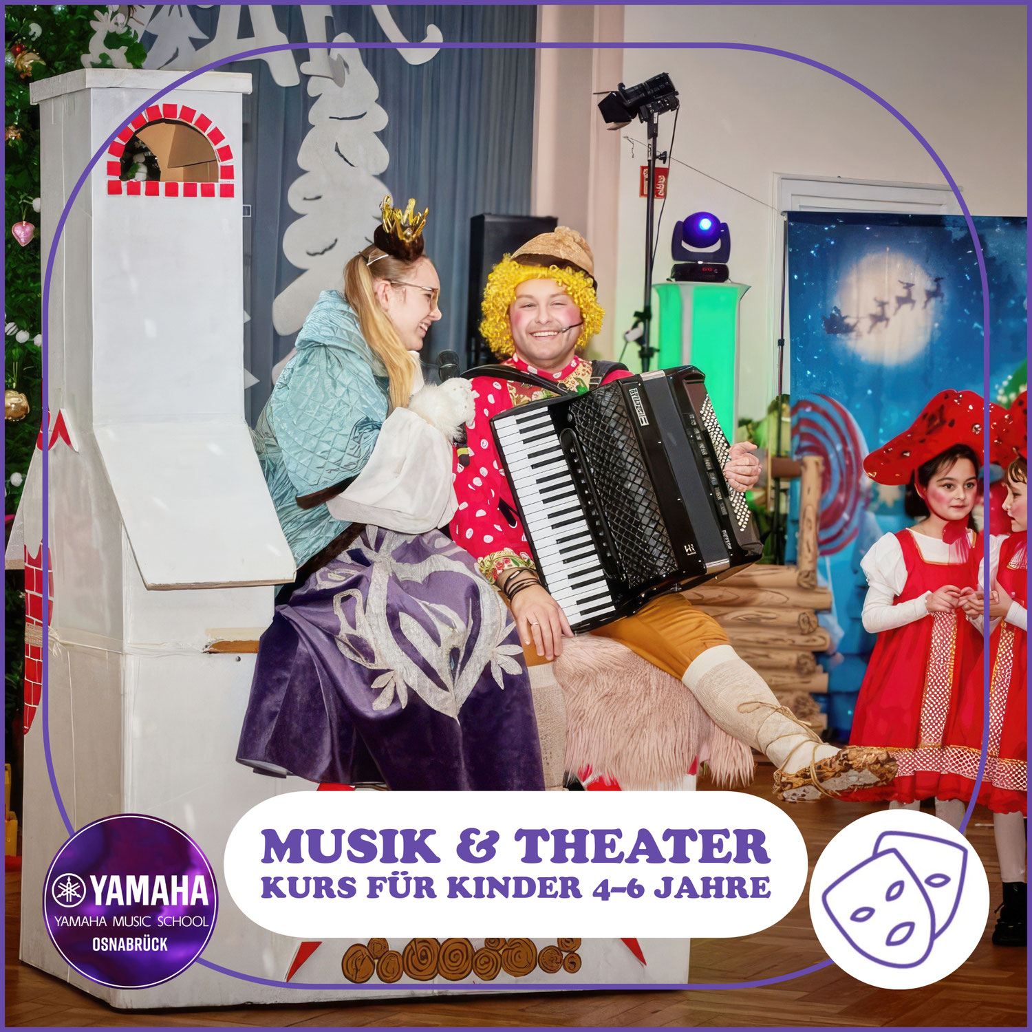 Musik & Theater für Kinder 4–6 Jahre Kurs