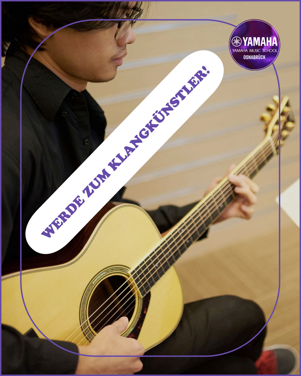 Gitarrenunterricht in der Yamaha Musikschule Osnabrück