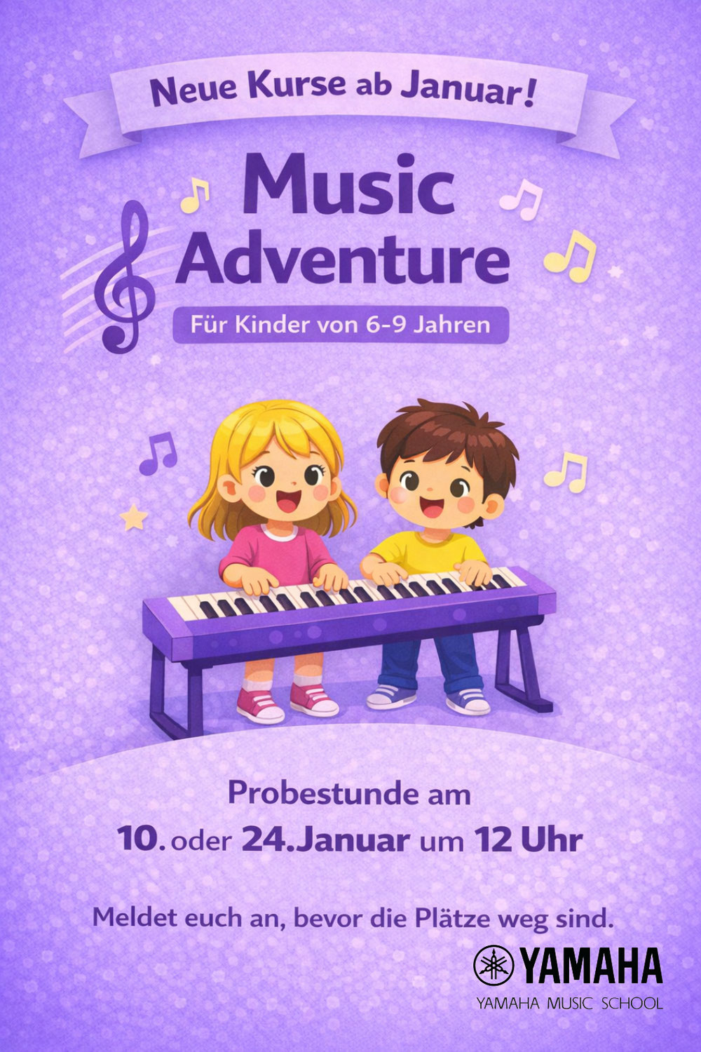 Neuer Kurs ab Januar