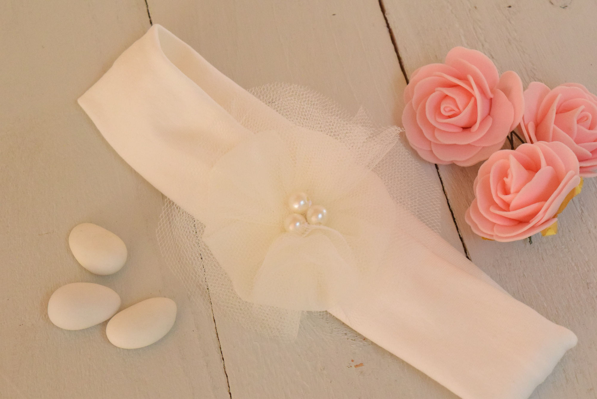 Bandeau bébé baptême