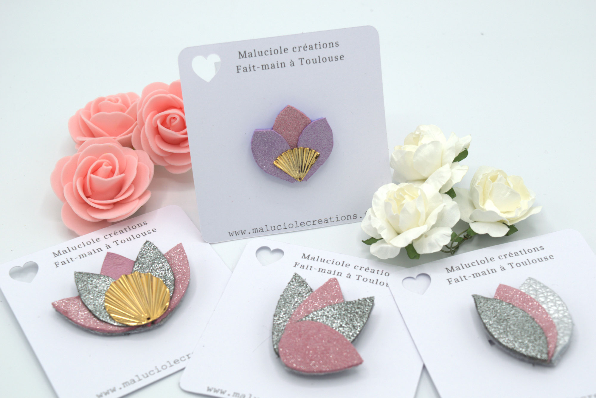 Des broches en cuir upcyclé : petites touches poétiques pour sublimer votre style