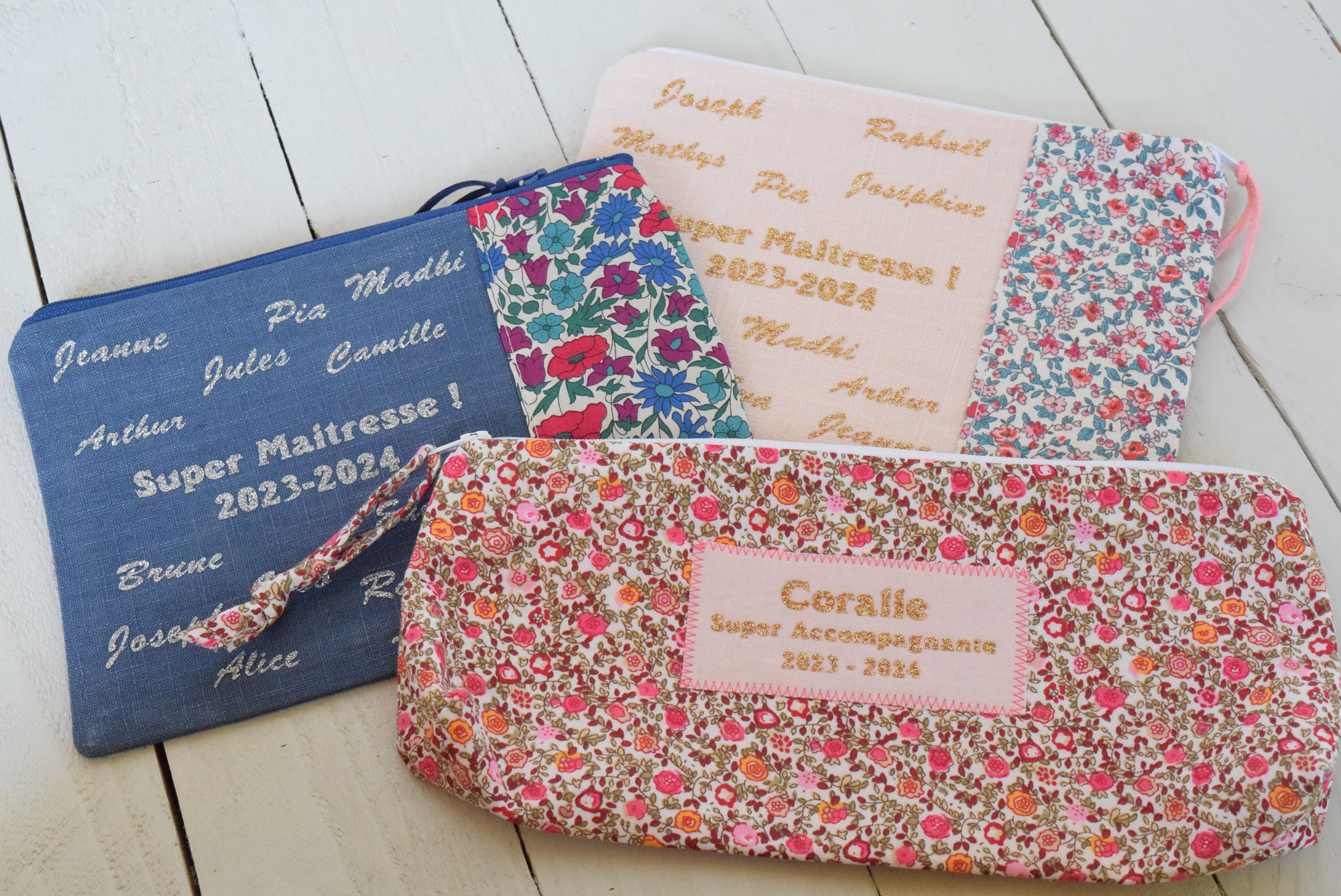 Trousse Merci maitresse en Liberty Of London