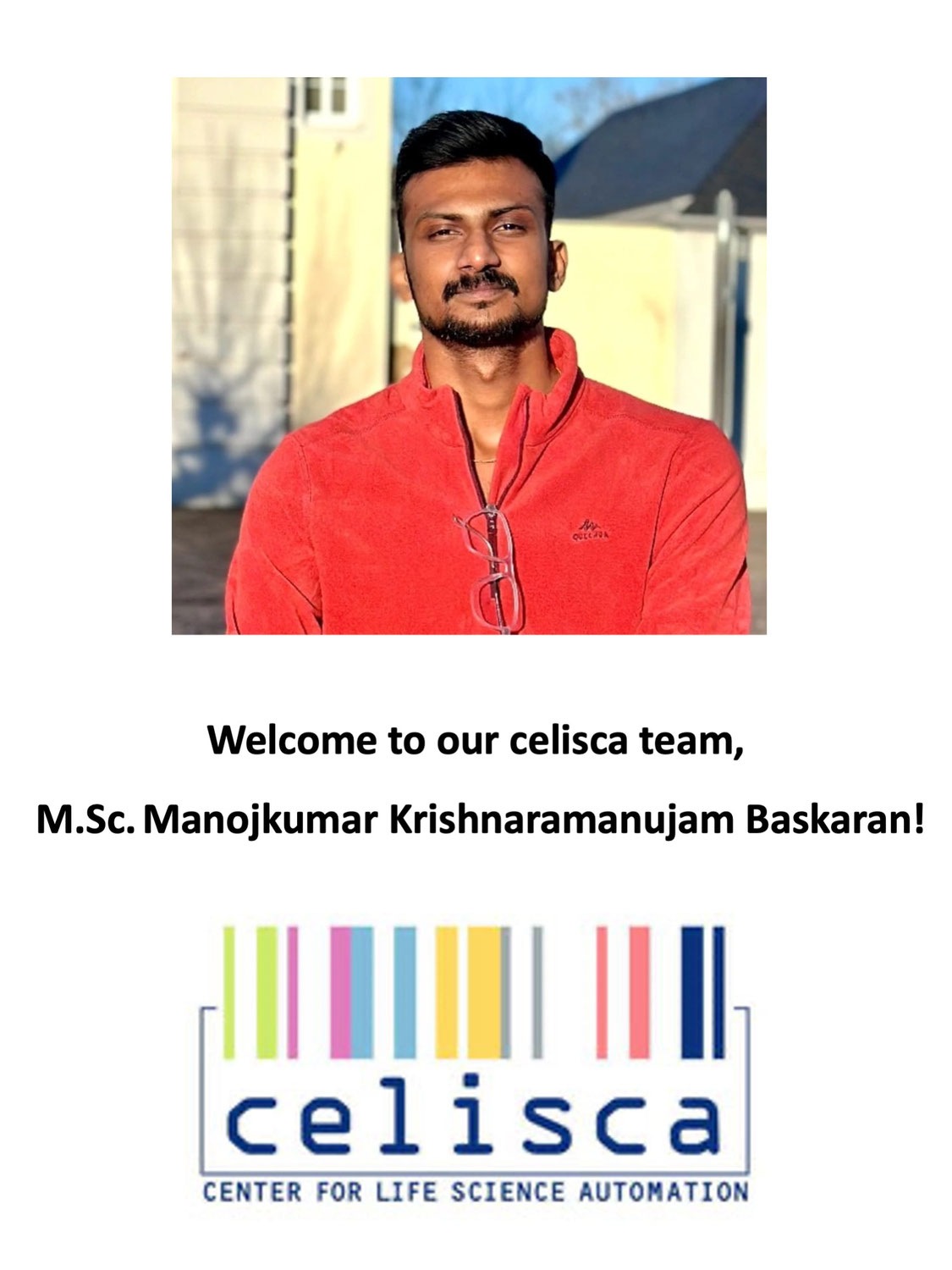 New Team Member in Process Visualization: M.Eng. Manojkumar Krishnaramanujam Baskaran