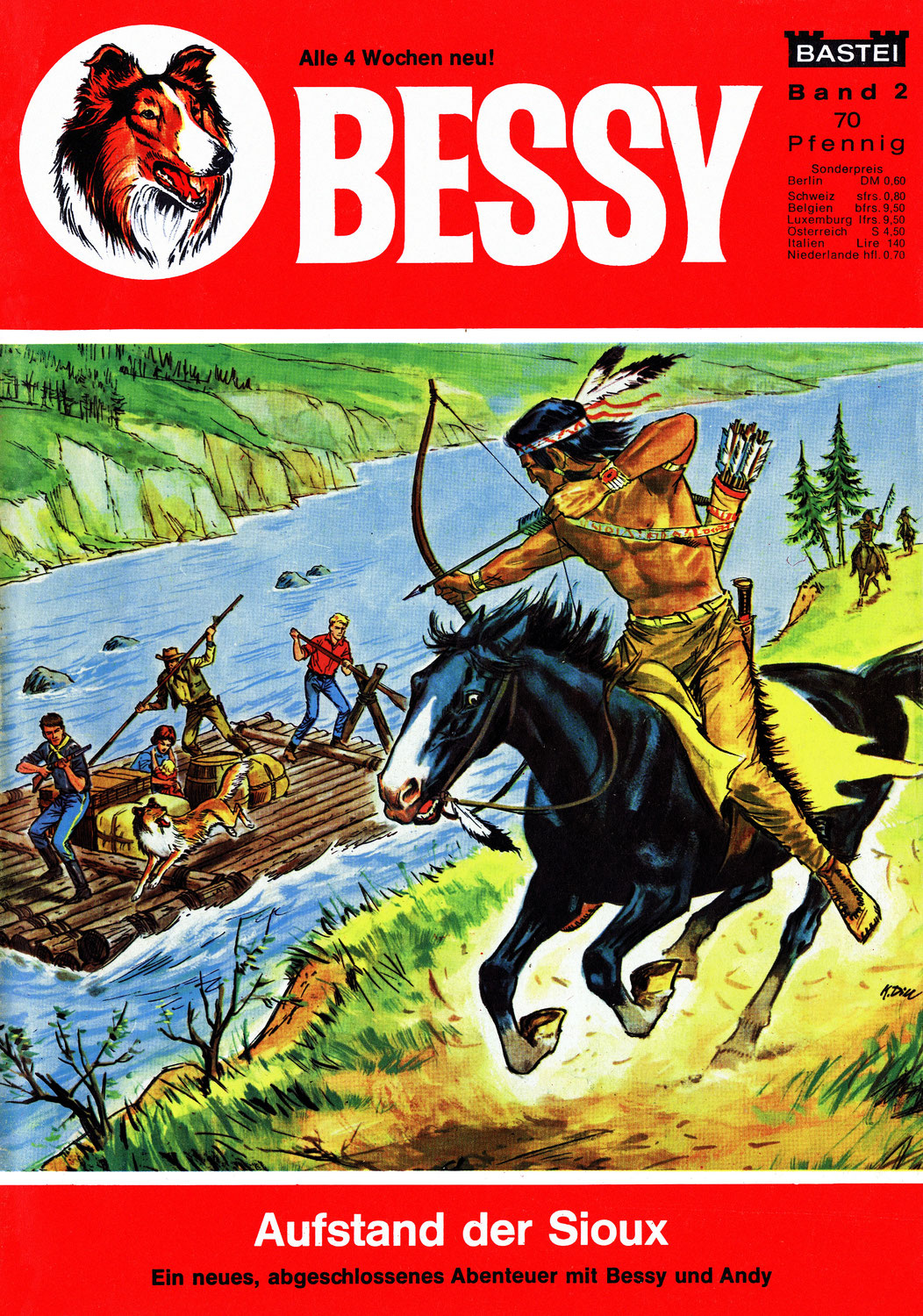 "Aufstand der Sioux" Nr. 2 Erschienen am 15.03.1965.