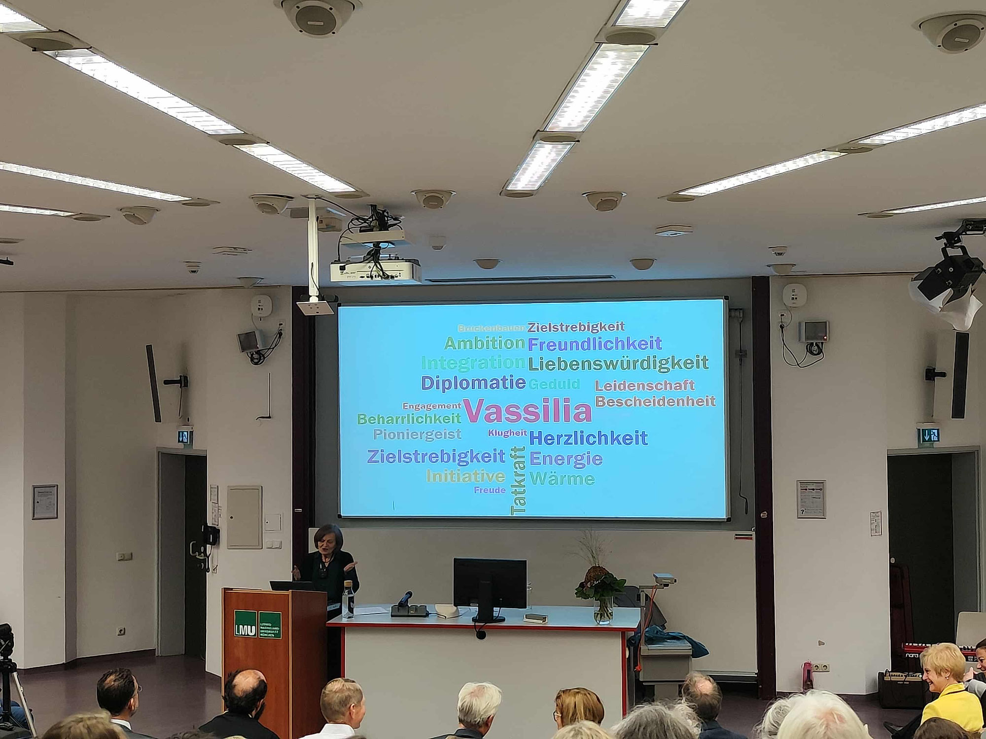 Εκδήλωση προς τιμήν της Βασιλικής Τριάρχη