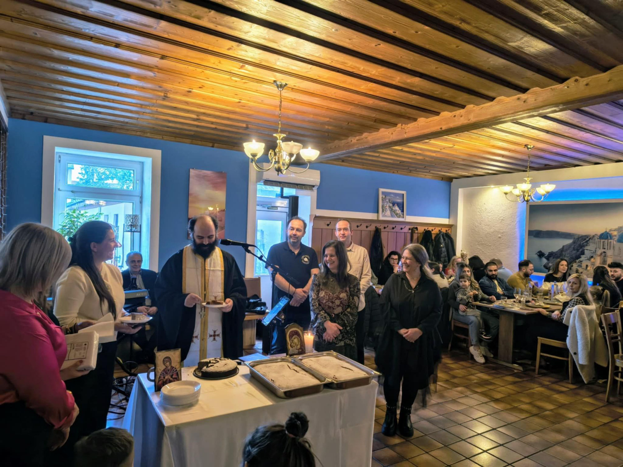 Πανθεσσαλικός Σύλλογος: κοπή βασιλόπιτας