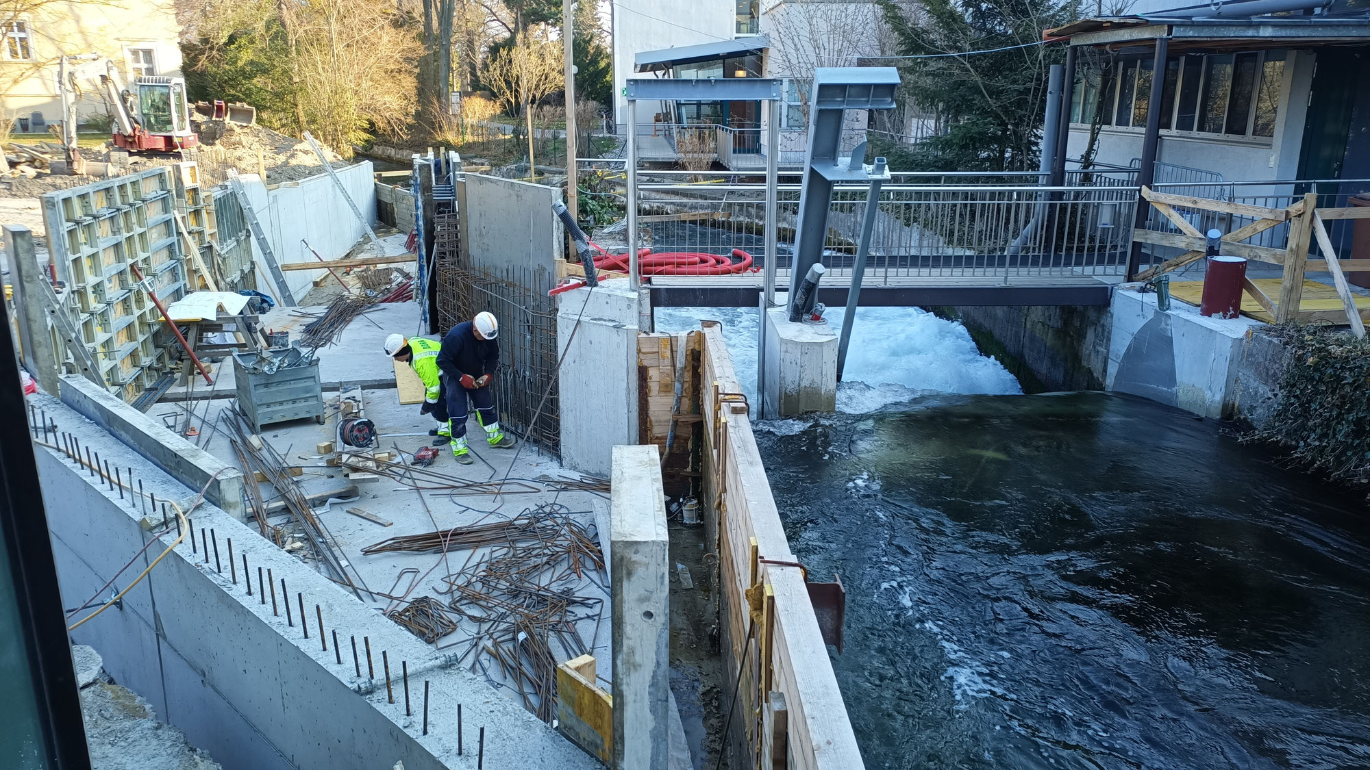 Tiefbau für KW Schreckmühle St.Pölten gestartet