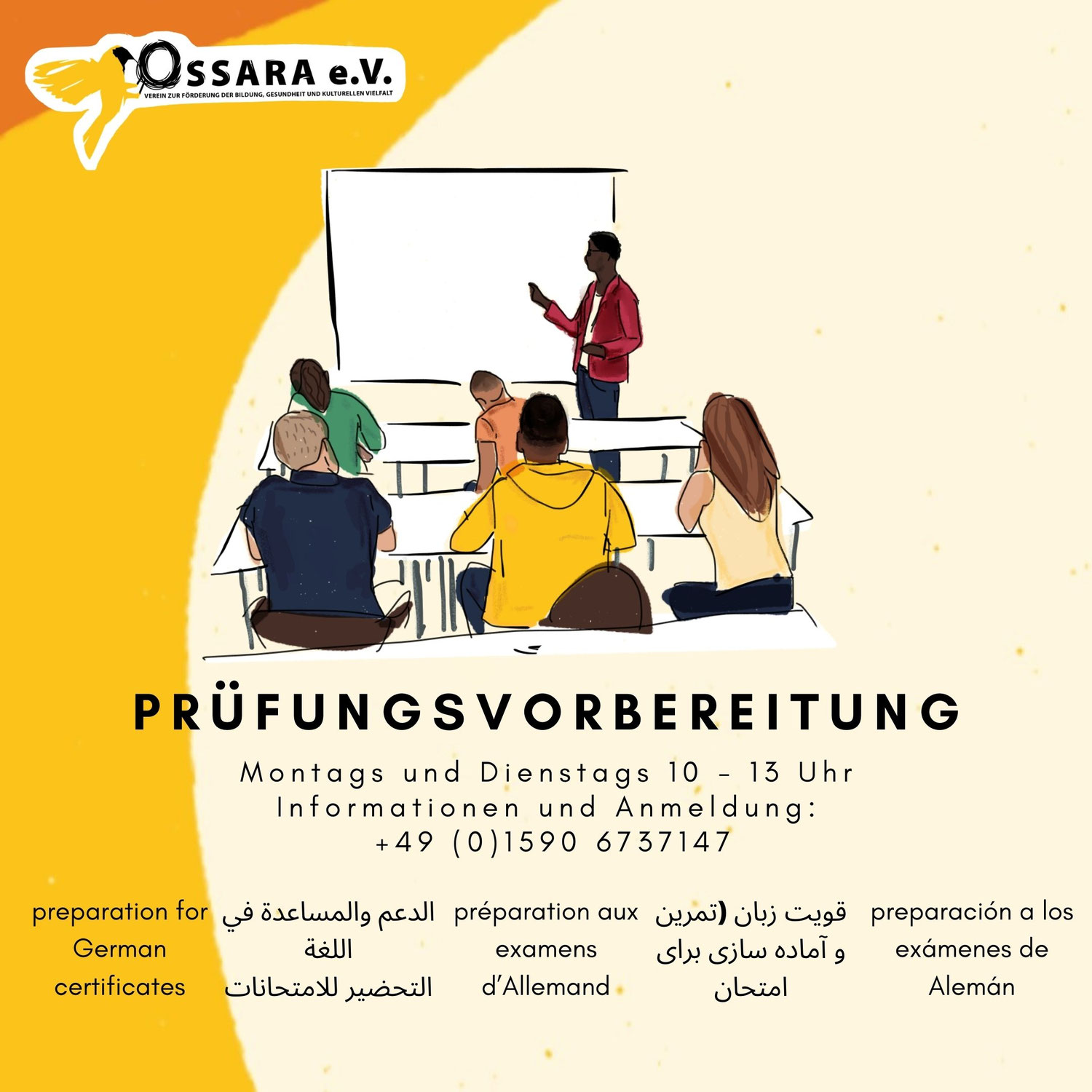 Sprachförderung (Prüfungsvorbereitung)