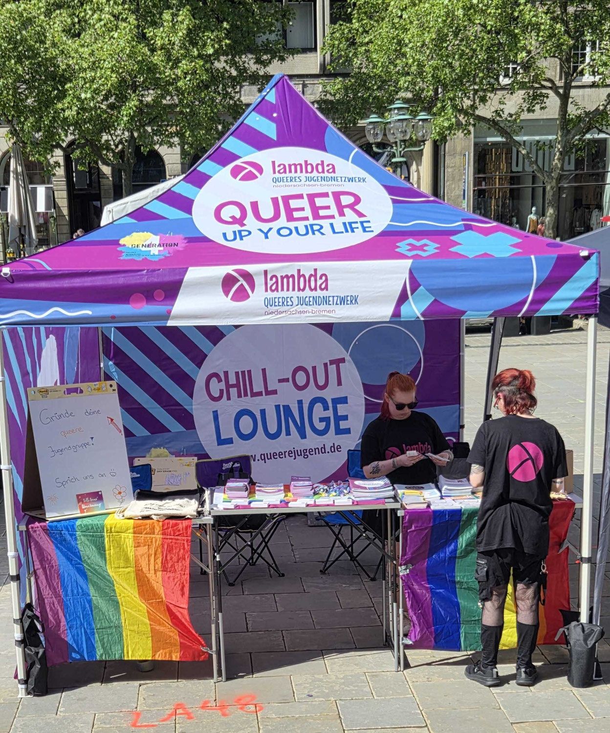 Lambda beim CSD Hannover
