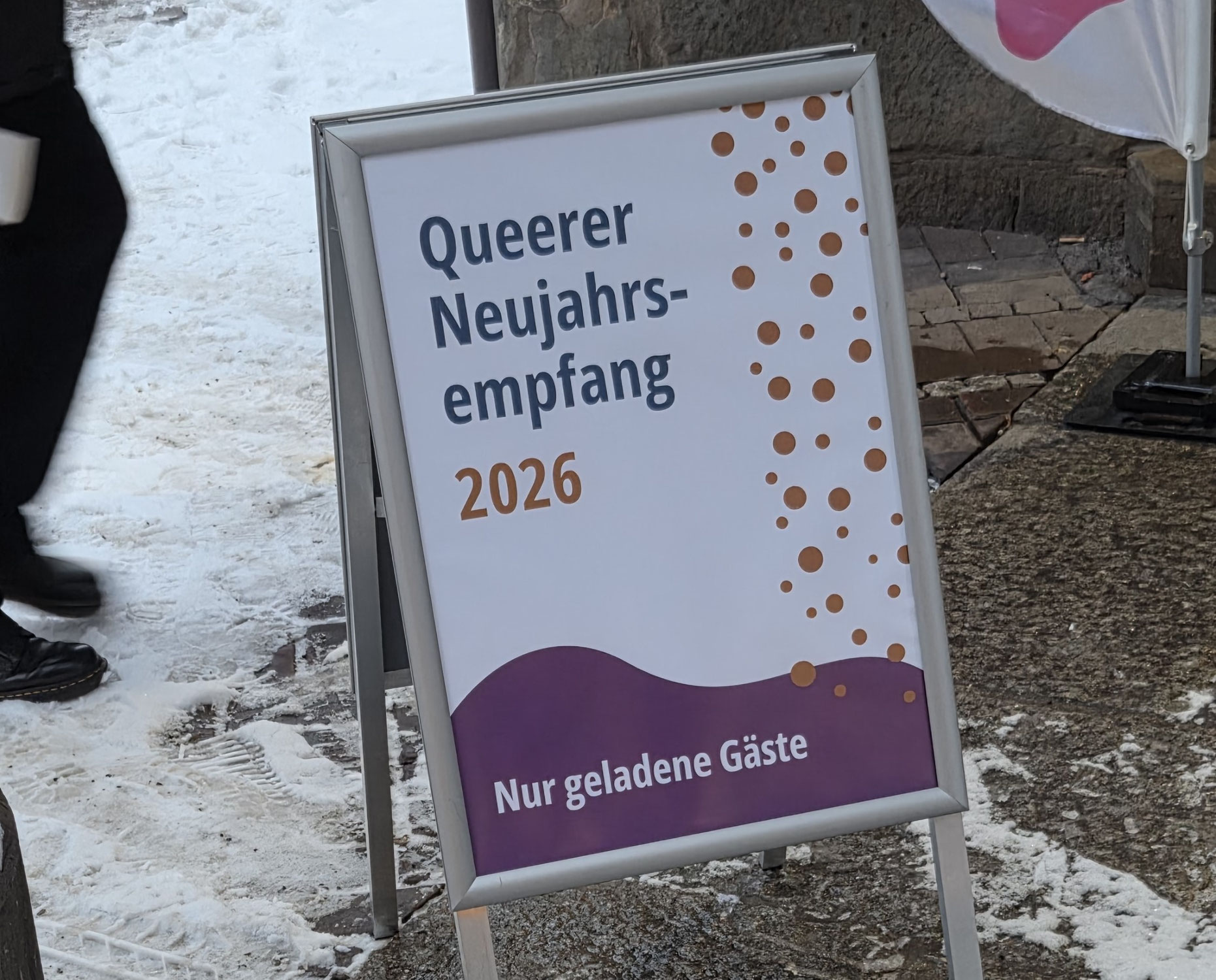 Neujahrsempfang des Queeren Netzwerks Niedersachsen und Verleihung der Goldmarie