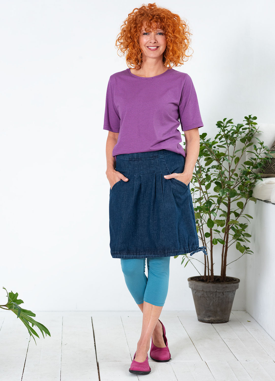 Jeansrock bis Gr. 52