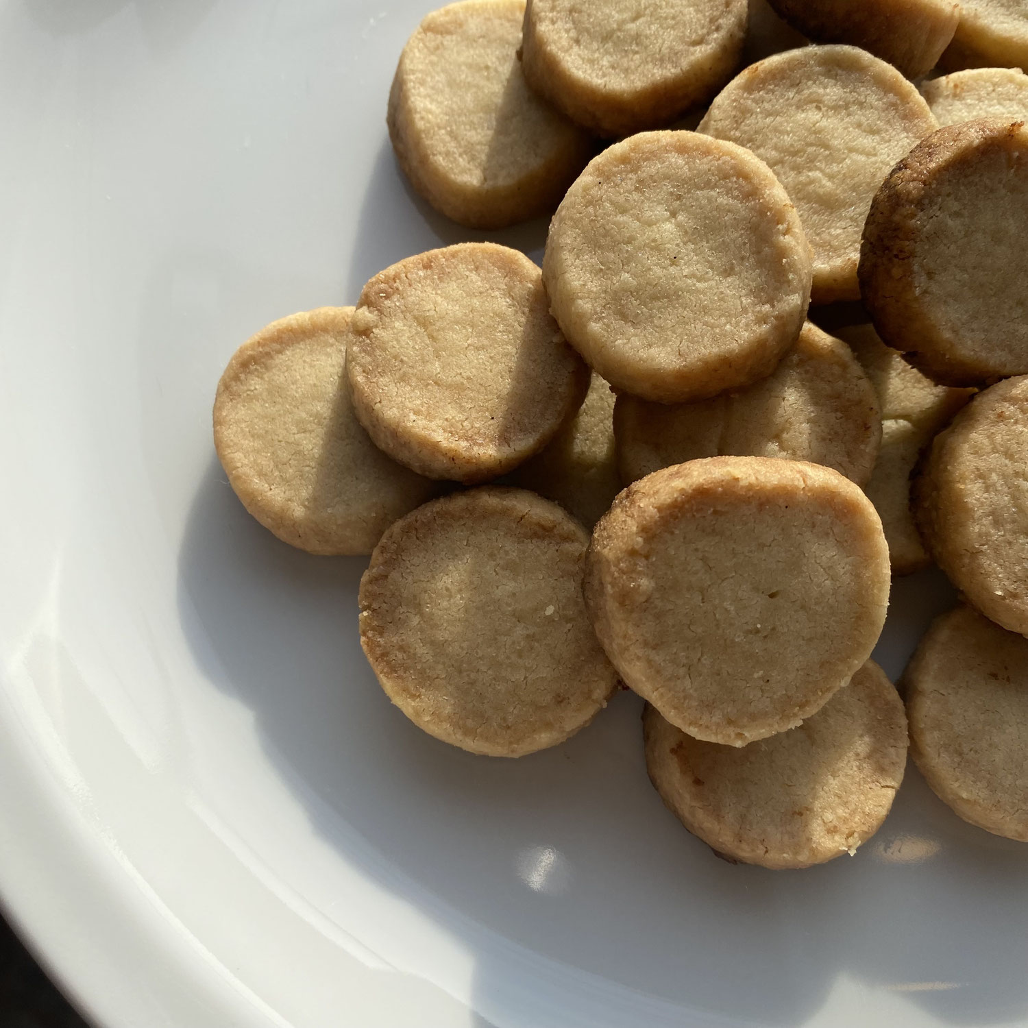 薪ストーブで作るクッキー