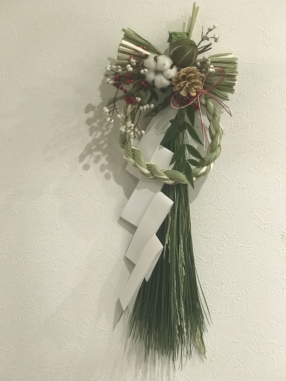 お正月しめ縄飾りづくり開催します。