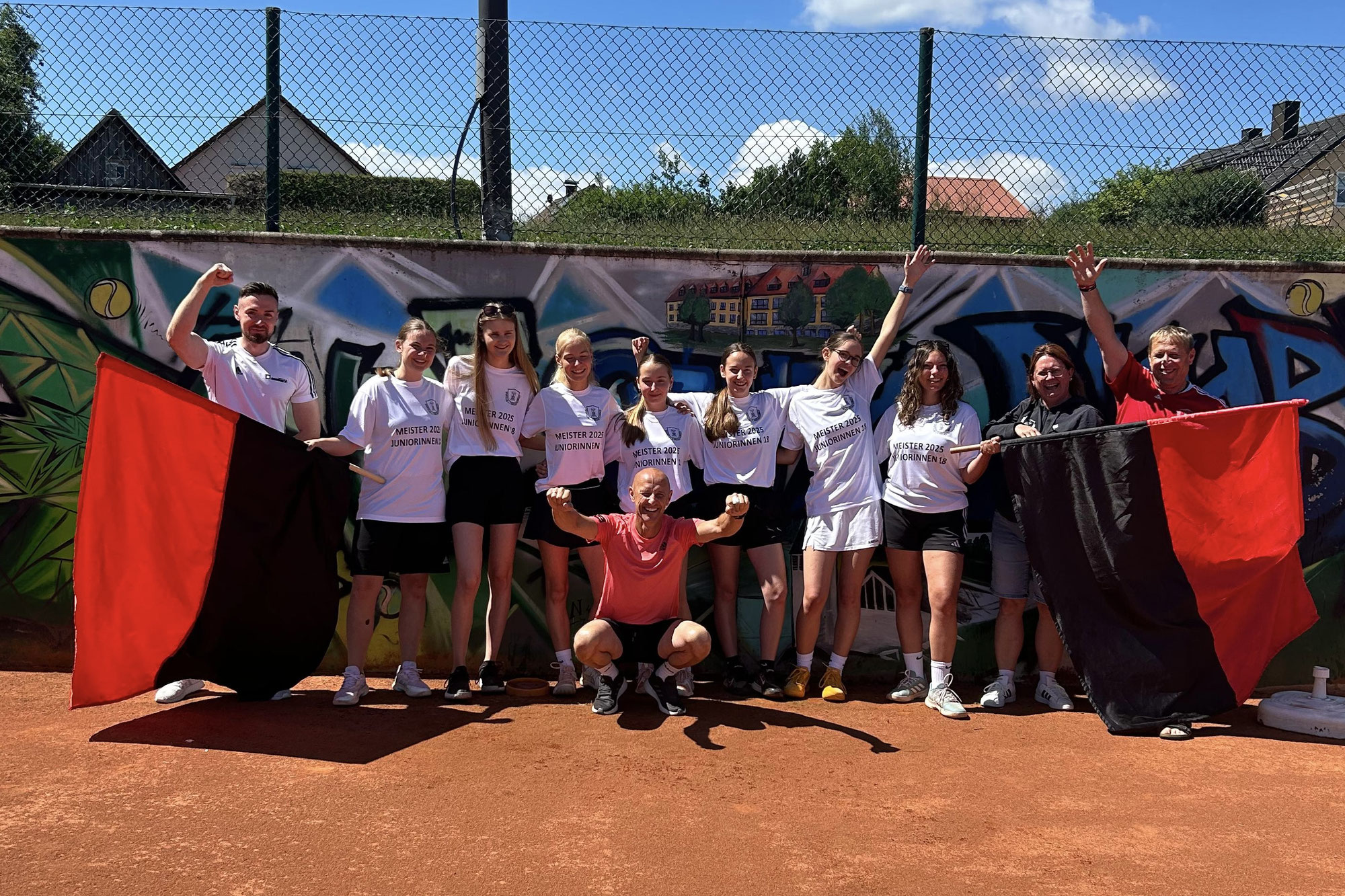 Tennis: Juniorinnen 18 steigen in die Nordliga 2 auf!