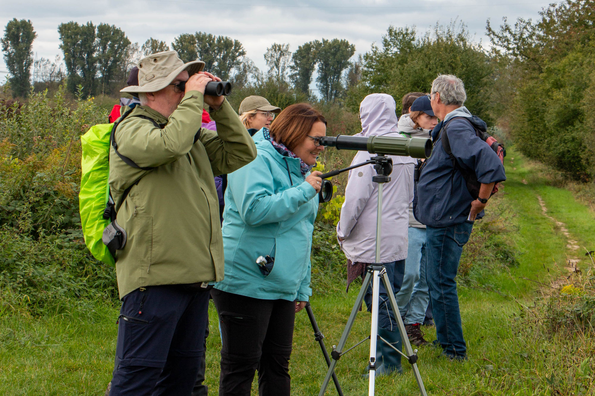 Gemeinsam Vögel beobachten