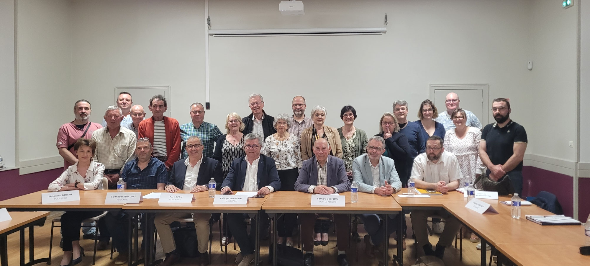 Élection du bureau de la Communauté de Communes Chabris – Pays de Bazelle