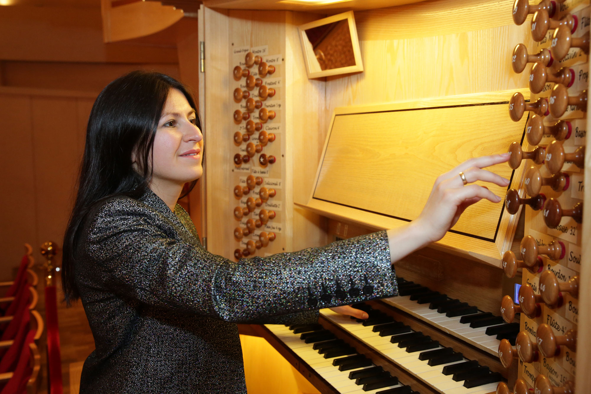 Im zweiten Orgelkonzert spielt Daria Burlak