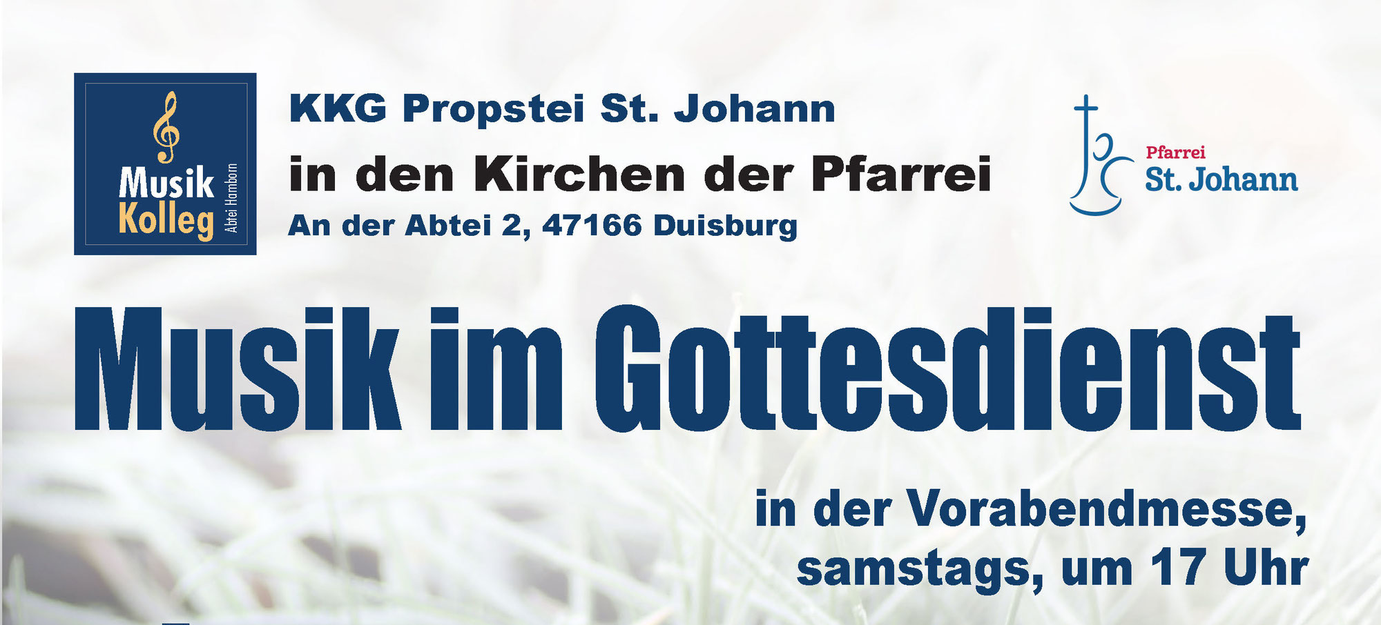 Musik im Gottesdienst - Aufbruch 2024