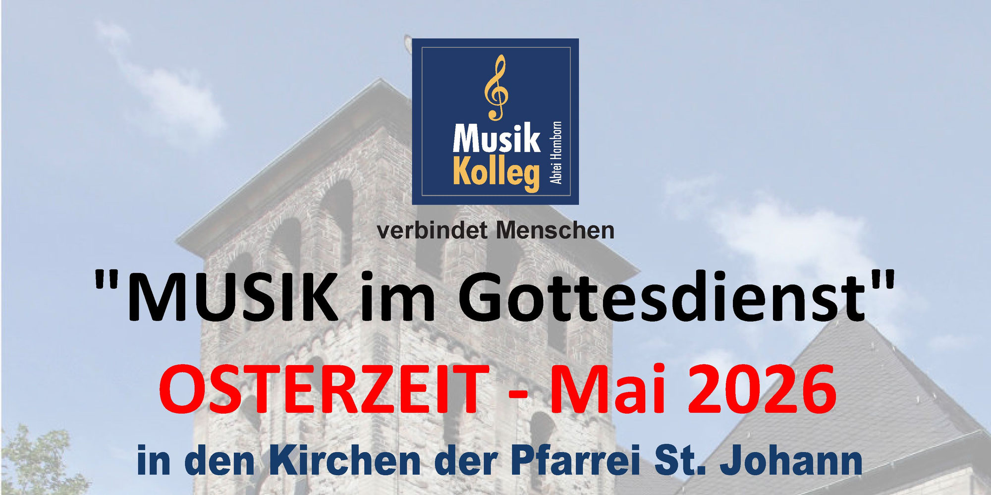 Musik im Gottesdienst - Mai 2026
