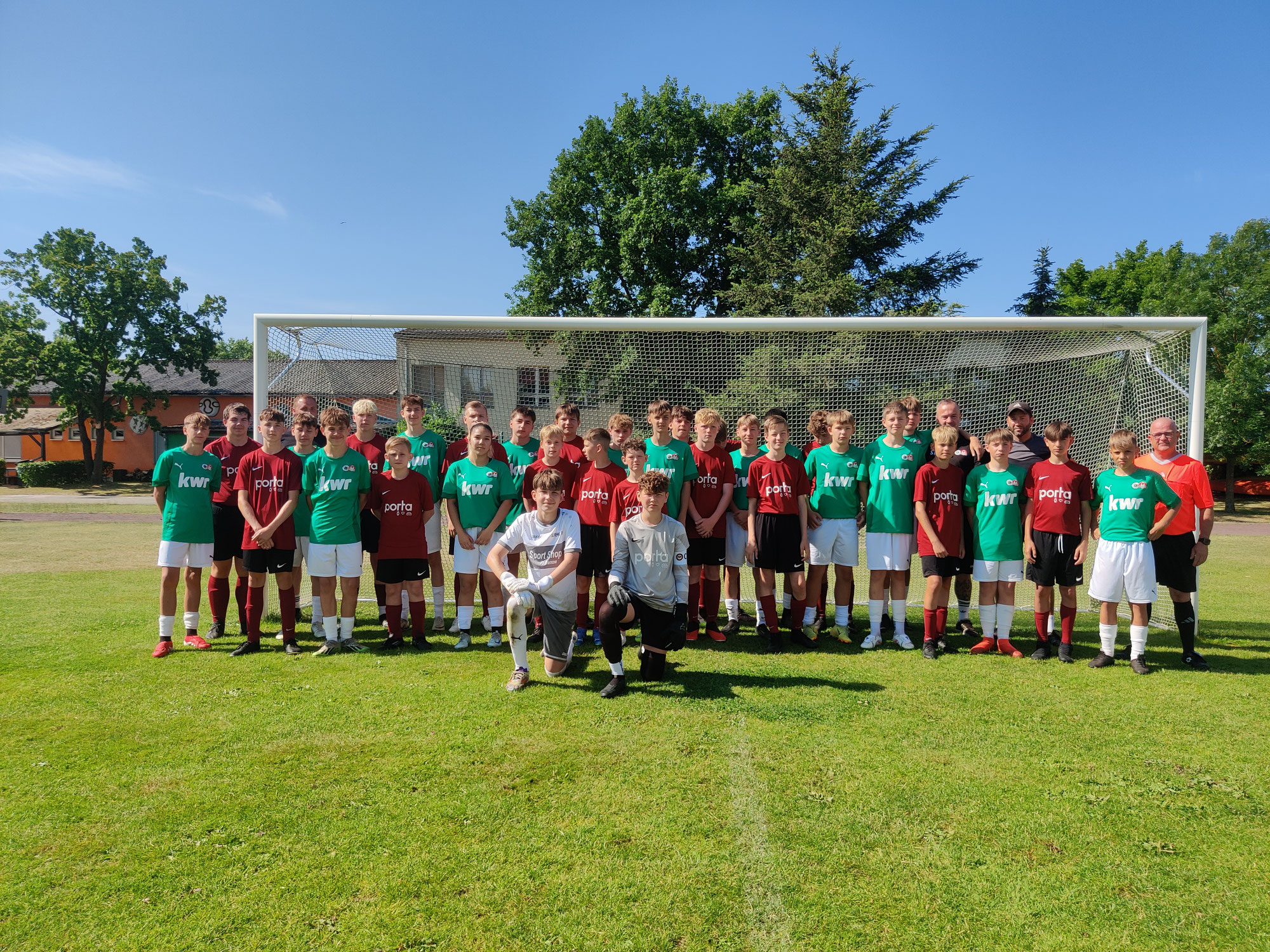 Trainingslager der C-Junioren zum Saisonabschluss
