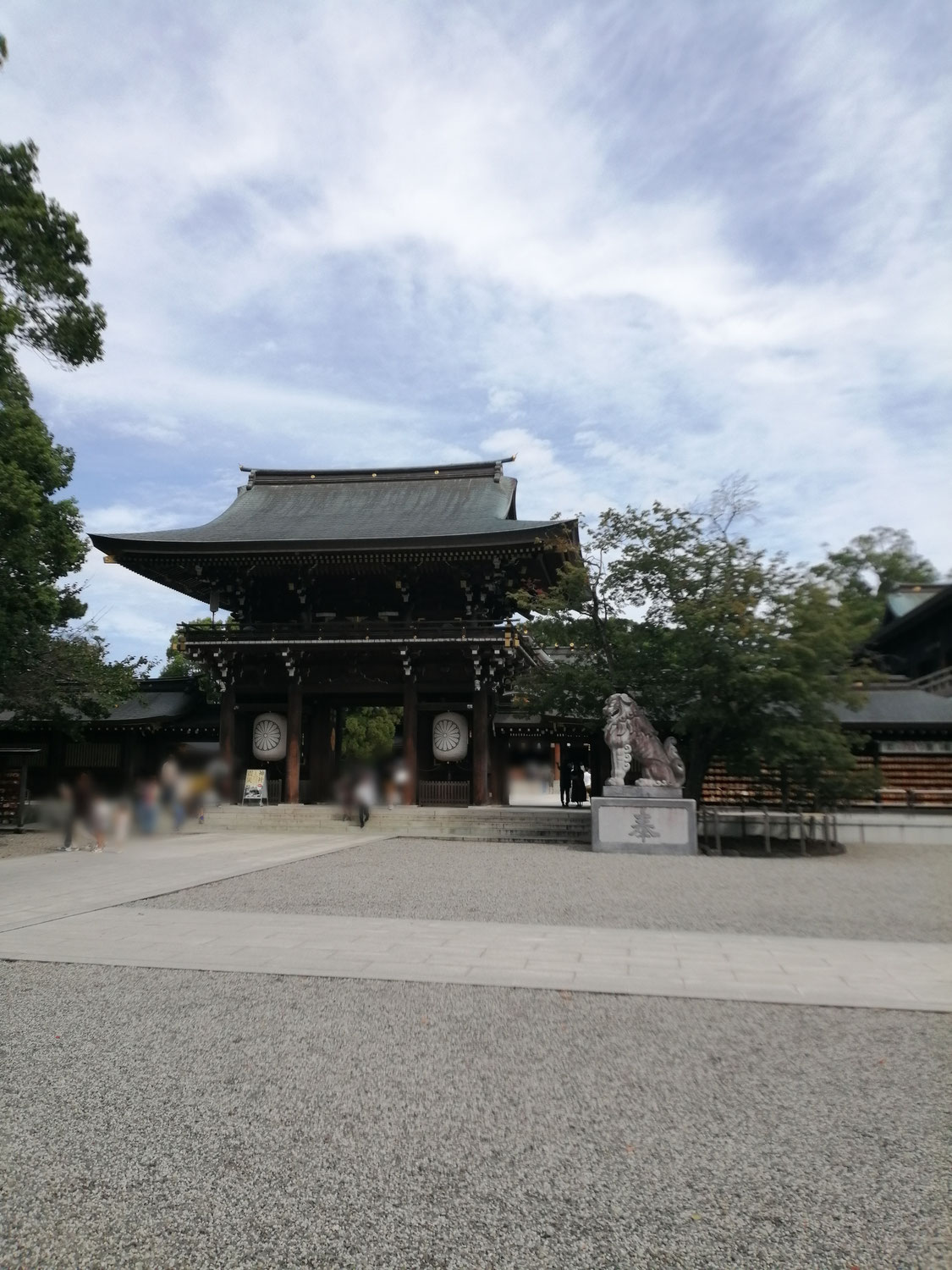 寒川神社に行ってきました。