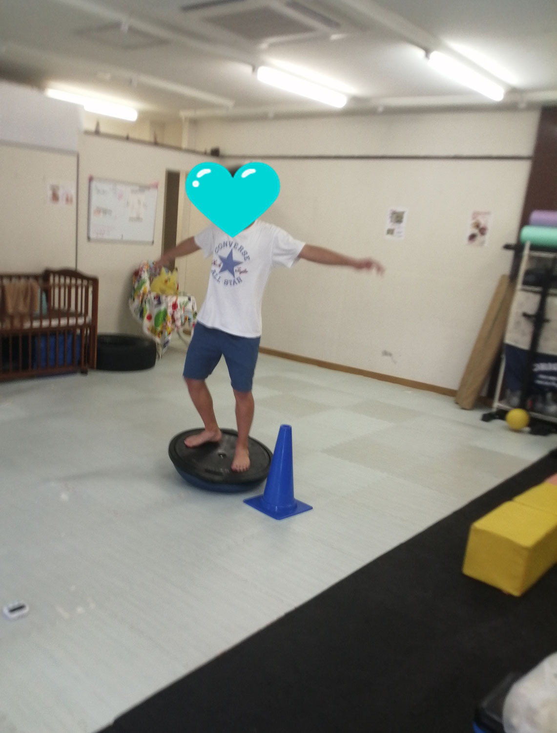 運動会の代休でママと一緒に来てくれました！