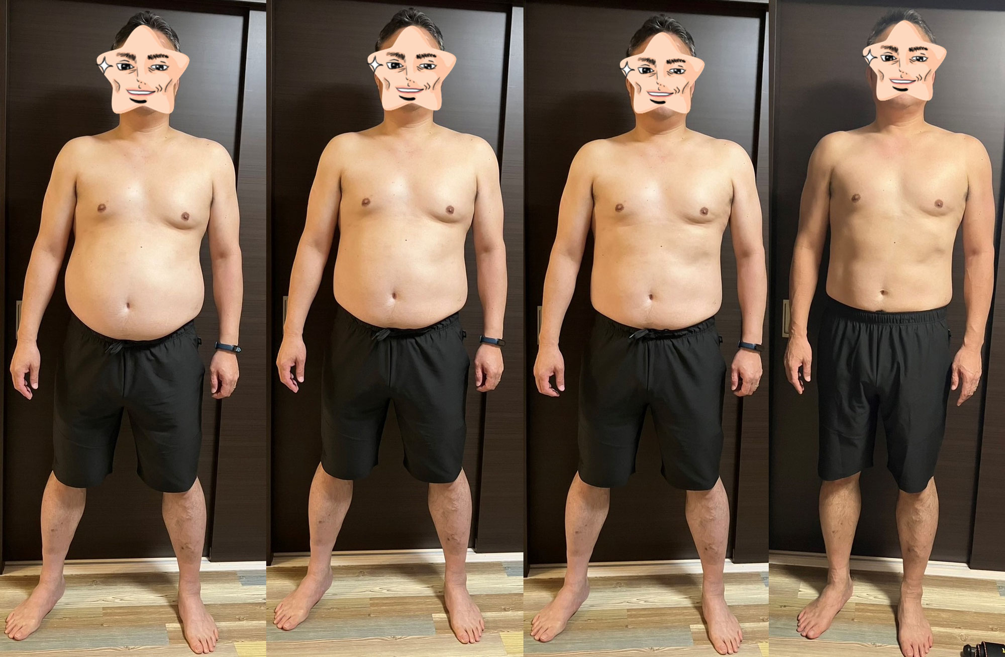 昨日ご紹介した男性。横からの写真