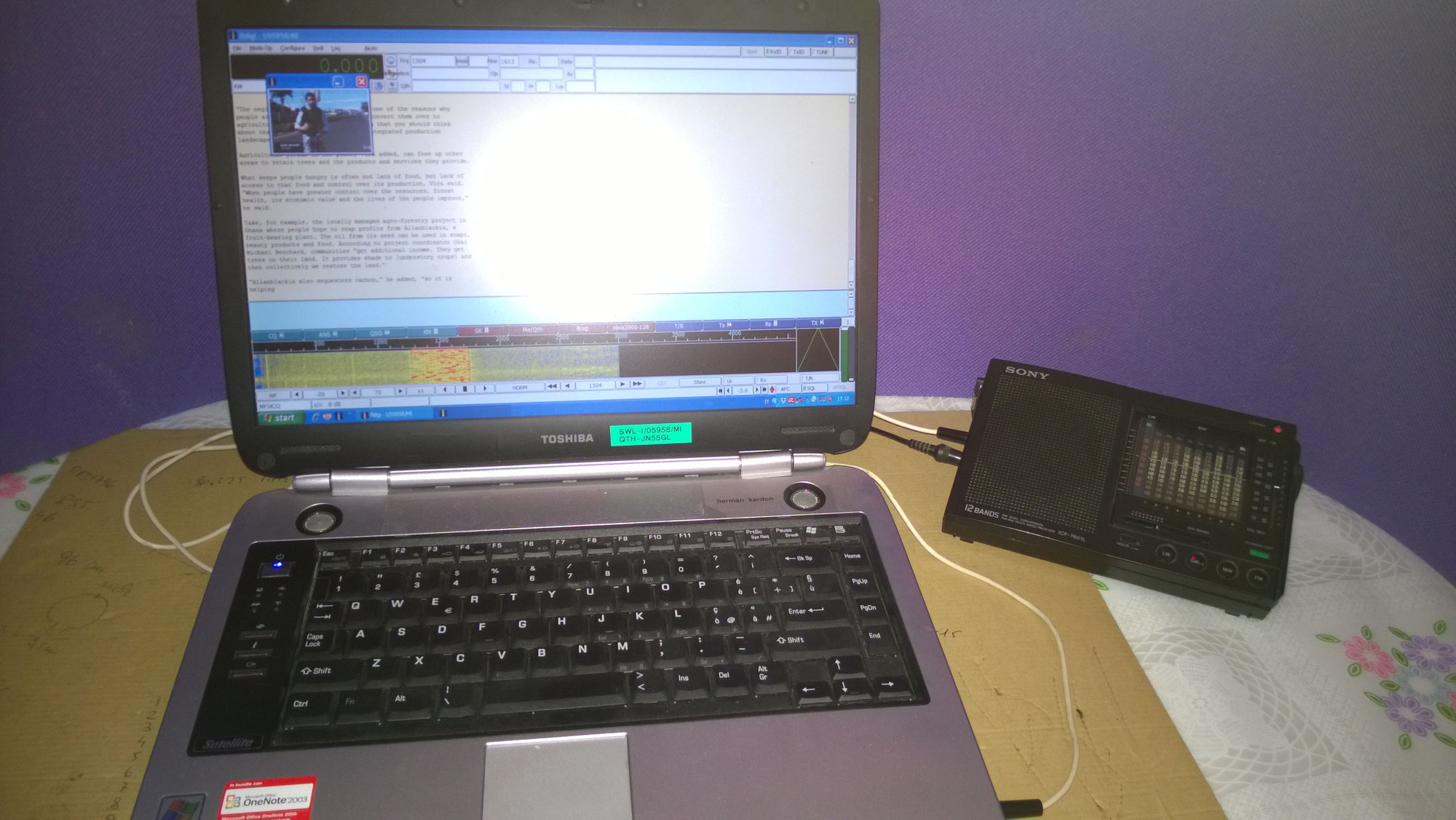 Shortwave Radiogram Radioascolto che passione (SWL e BCL)