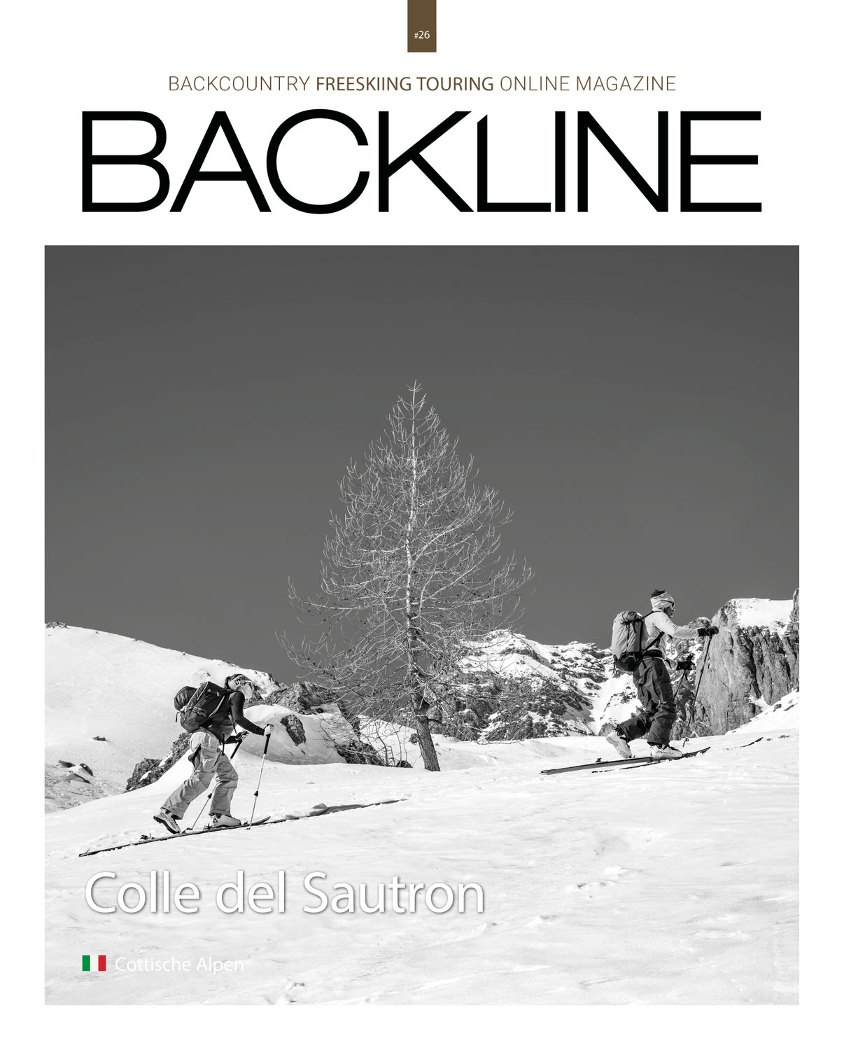 Skitour Colle del Sautron Cottische Alpen