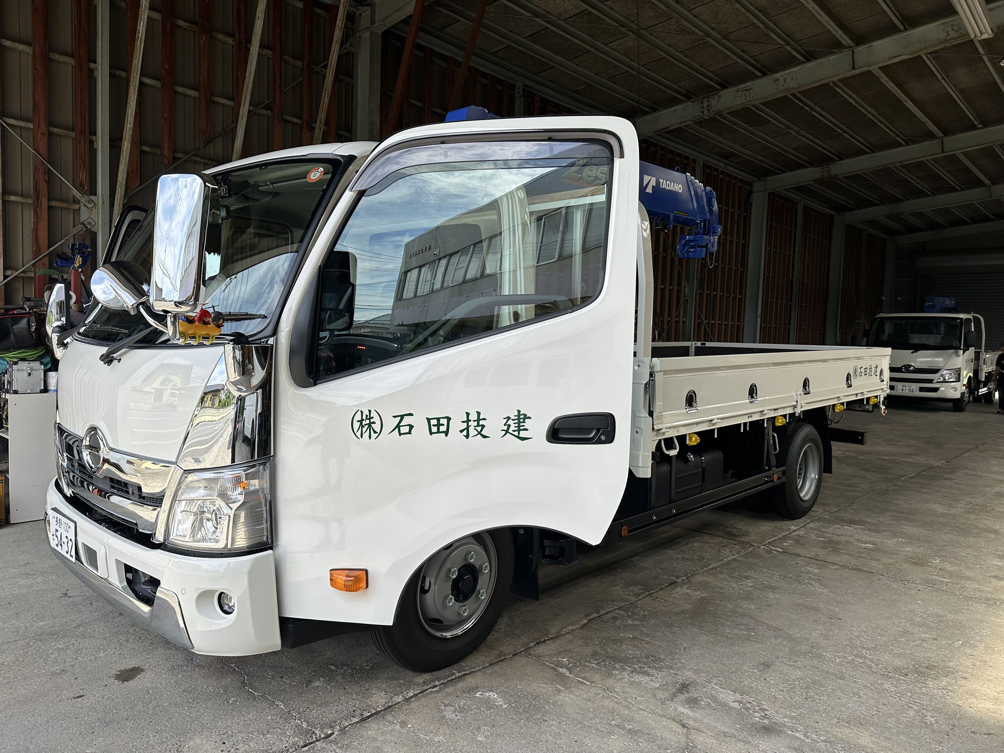 作業車が新しくなりました