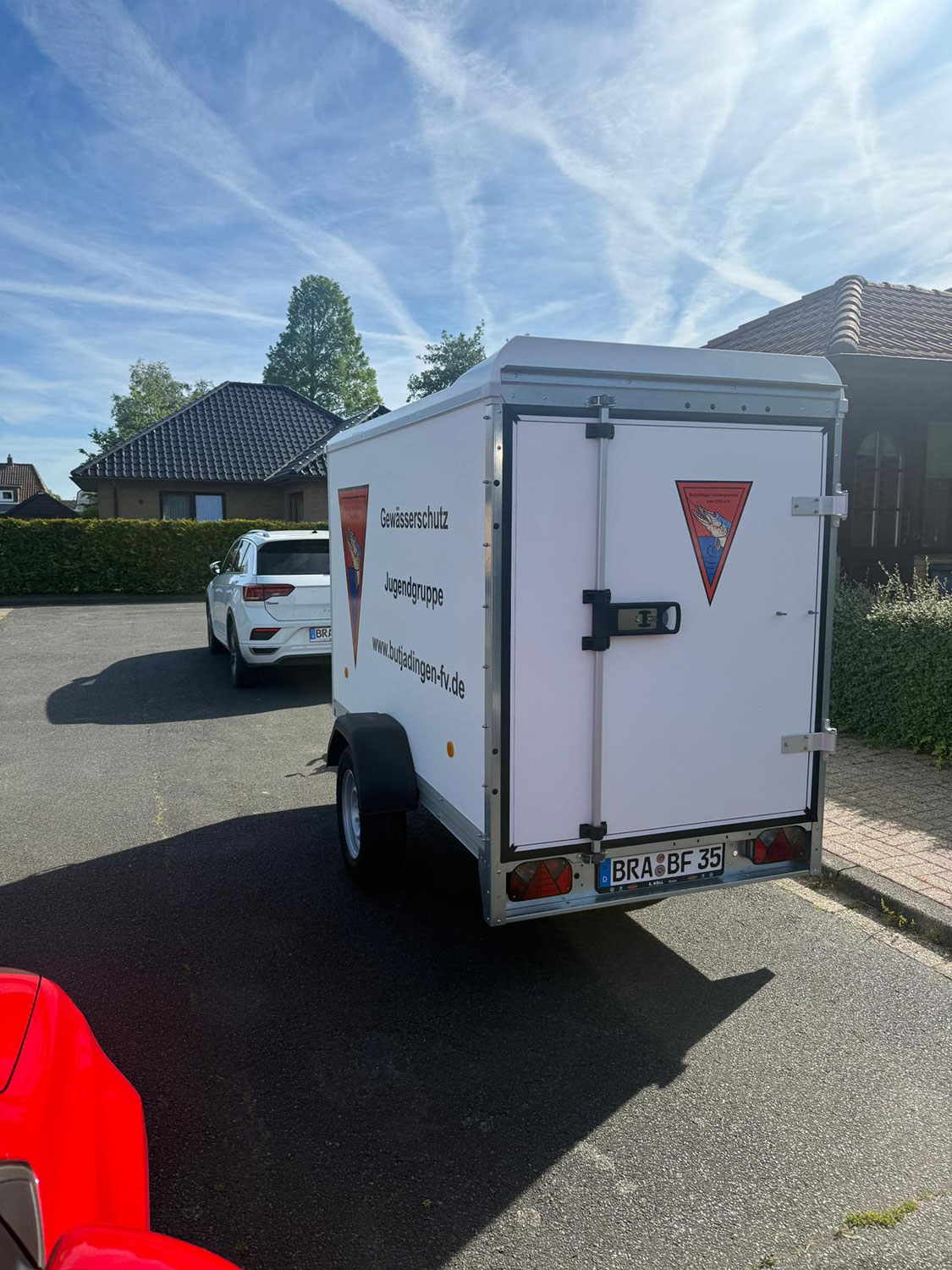Unser Anhänger für Gewässerschutz und die Jugendgruppe
