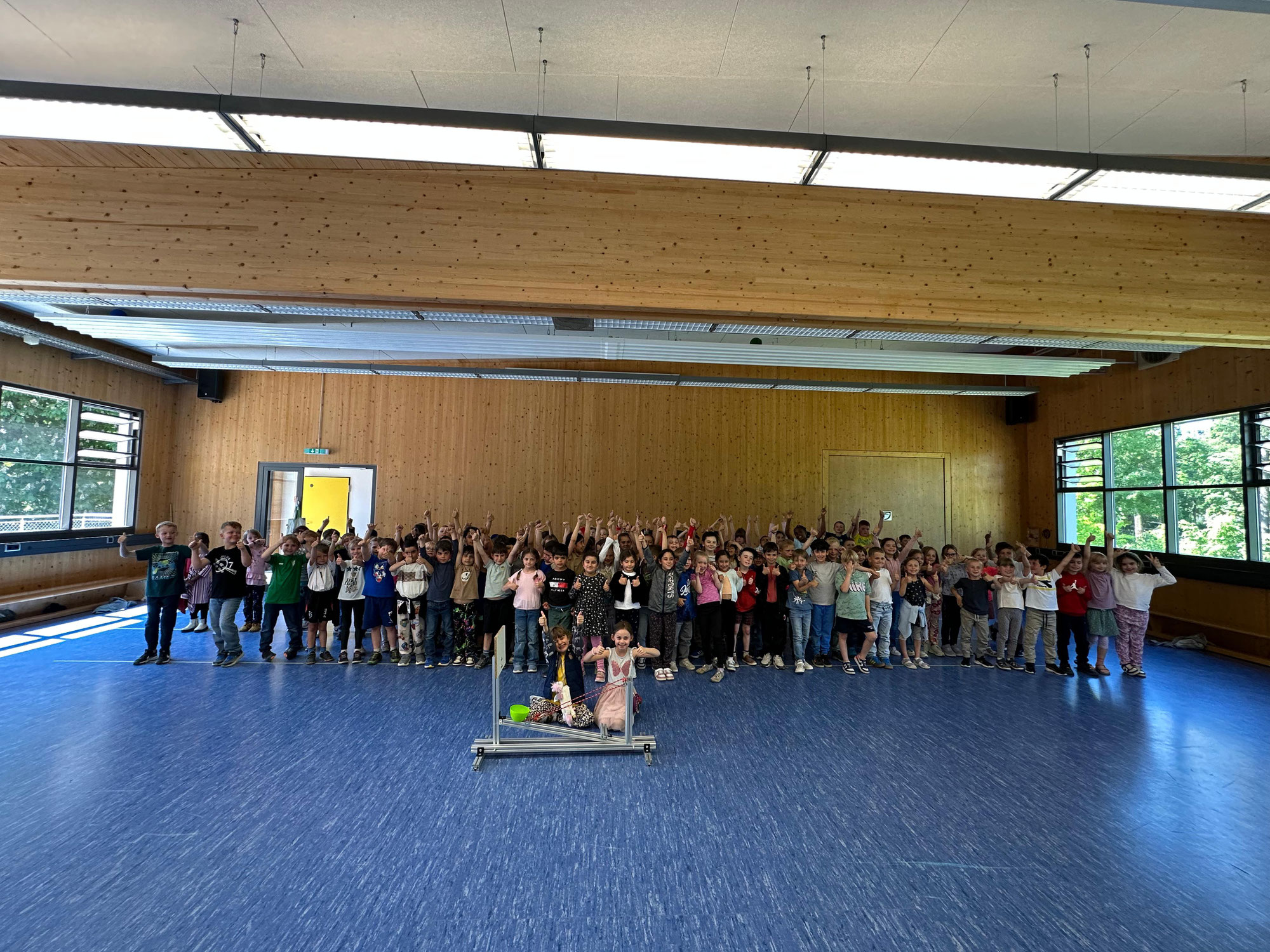  Herzlichen Dank für die tolle Wurfmaschine!