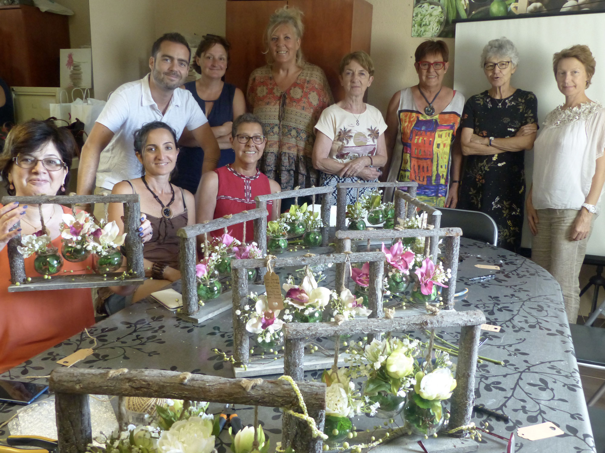 Ateliers d'Art Floral au Centre Ressource