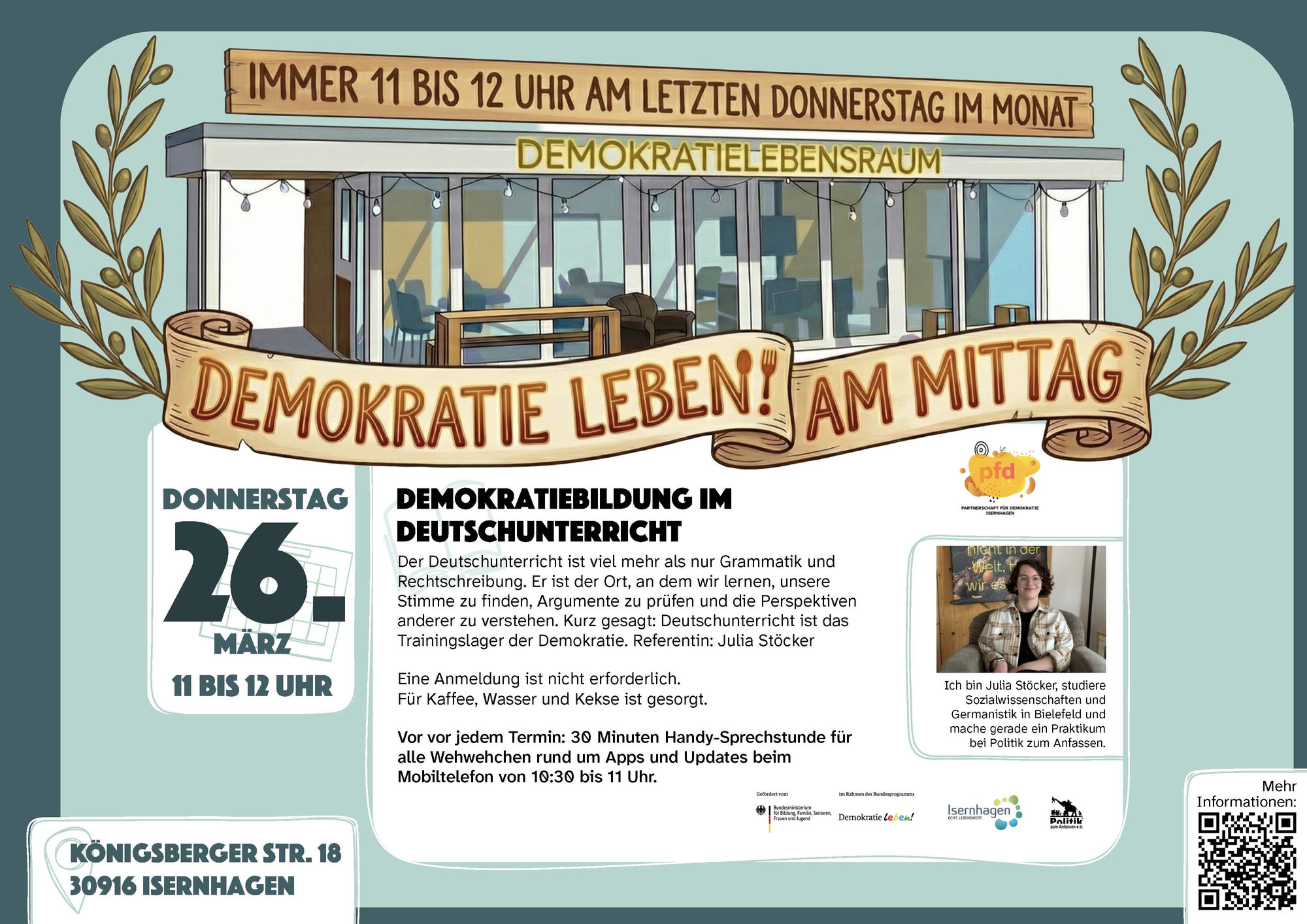 Demokratie leben! Am Mittag