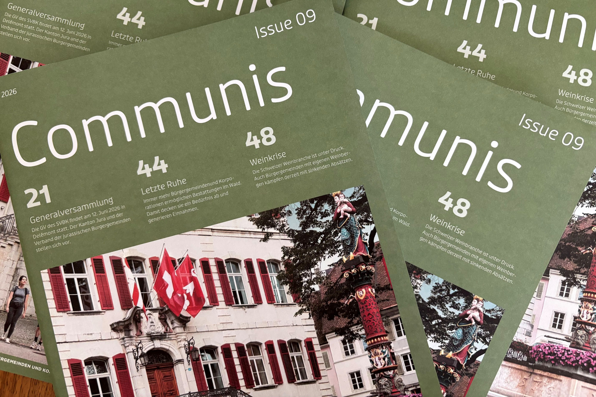 Die Frühlingsausgabe des Magazins "Communis" ist da