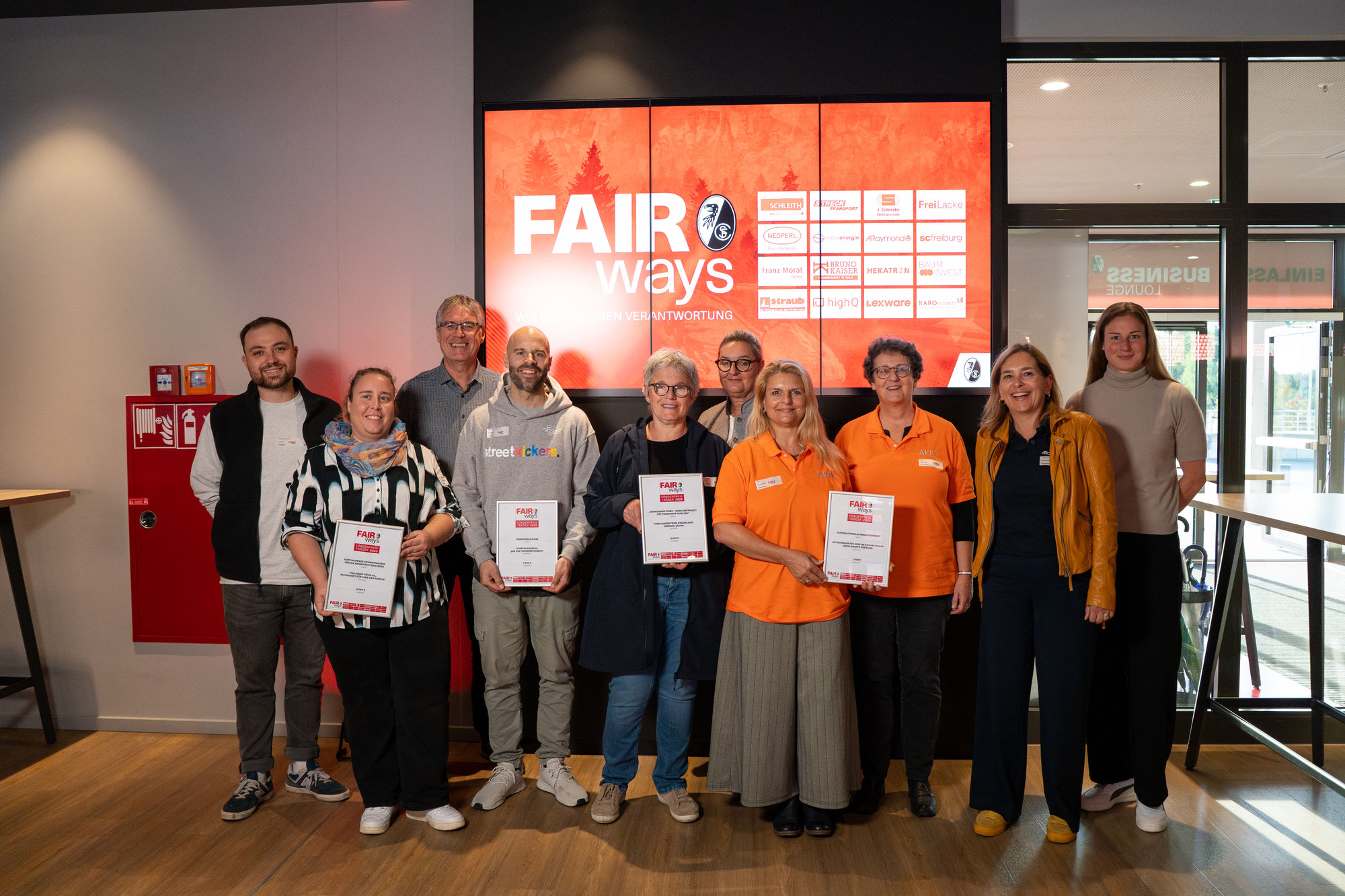 Fairways Förderpreis 2025 für den Besuchsdienst Freiburg