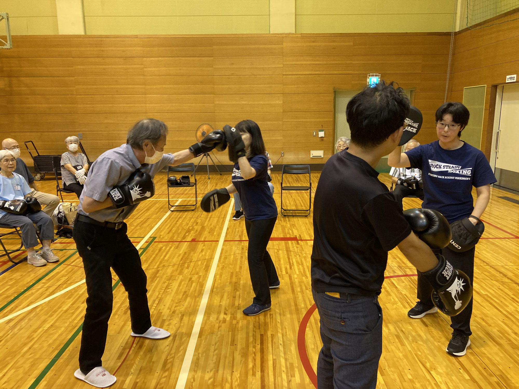 滋賀のパーキンソン病患者でRock Steady Boxing参加してきました