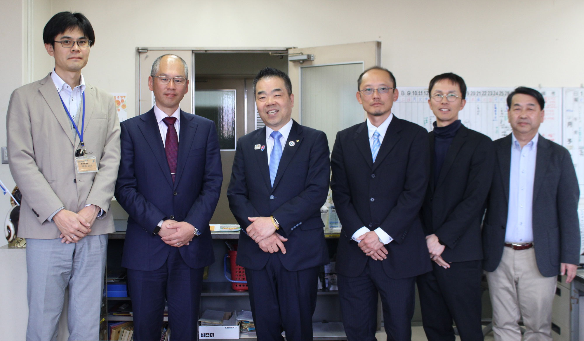 知事と懇談しました